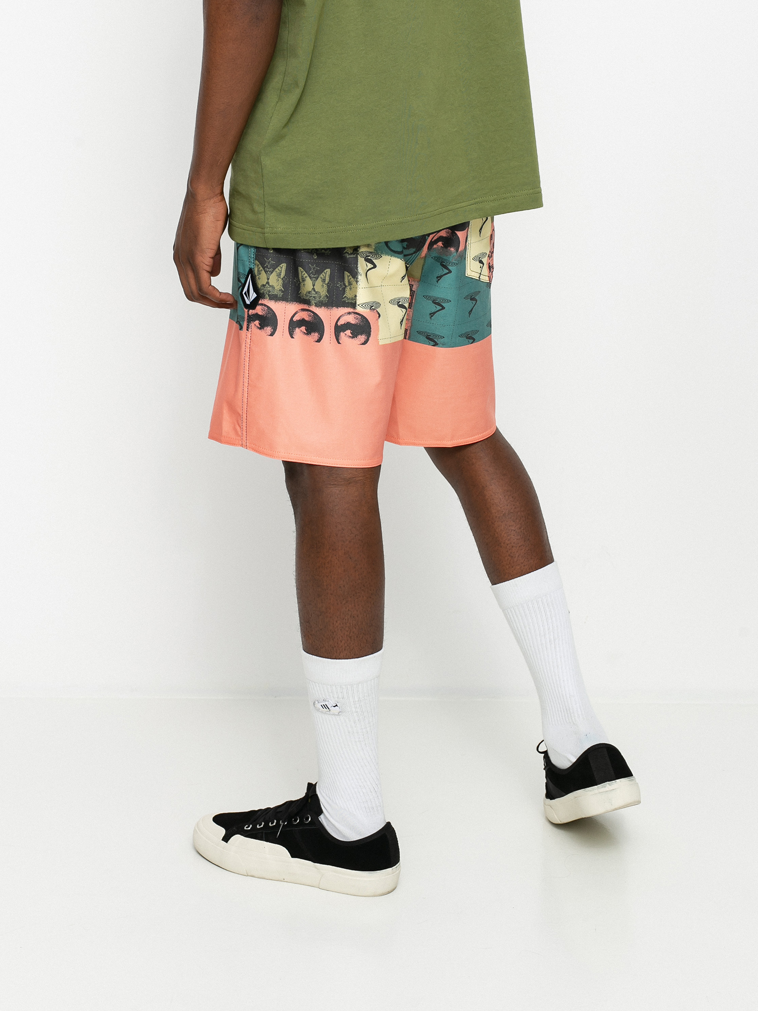 Boardshorty Volcom Tropic Blotter Panel 18 (black)