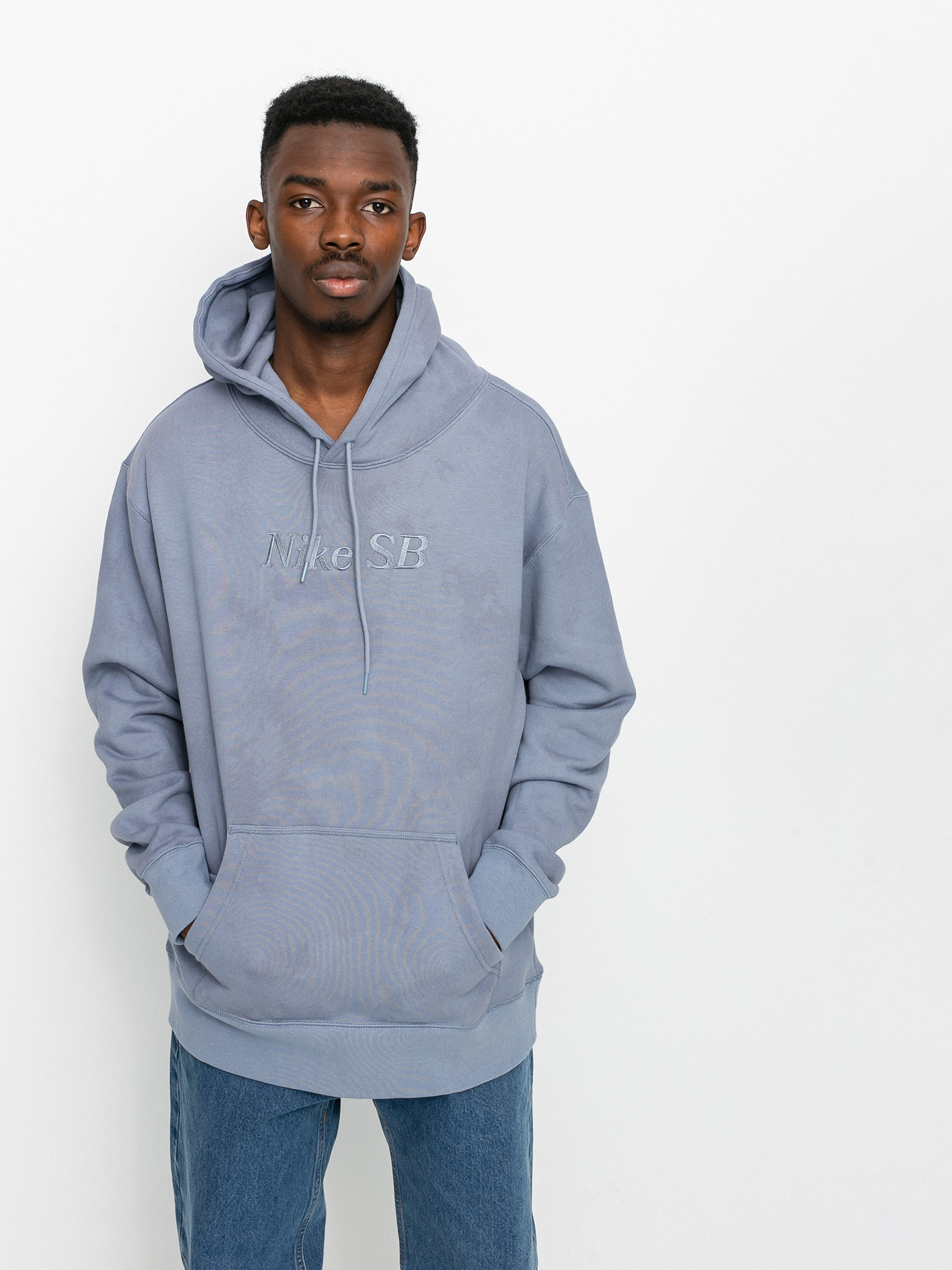 Bluza Nike SB Front Script (ashen slate/ashen slate)