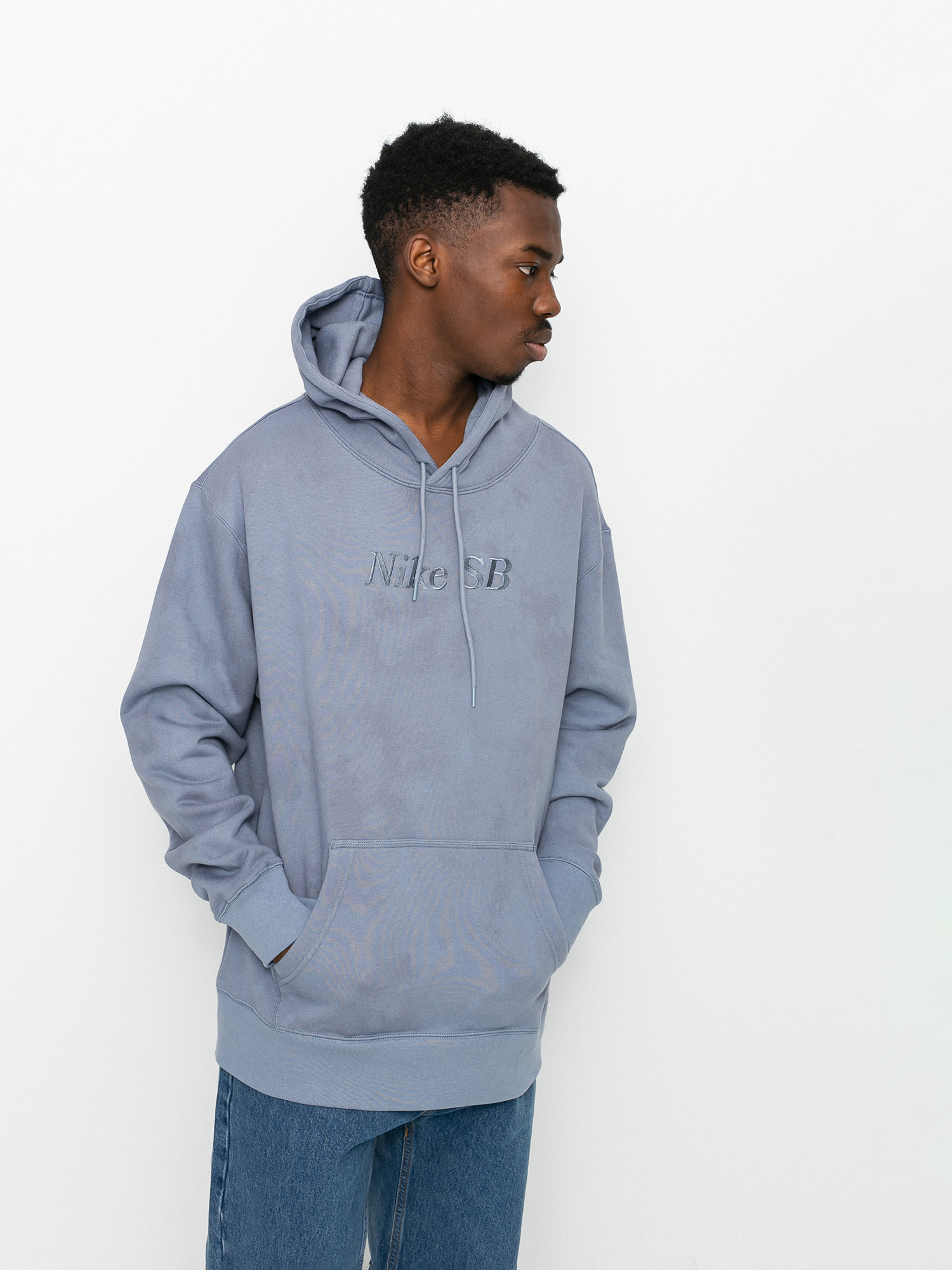 Bluza Nike SB Front Script (ashen slate/ashen slate)