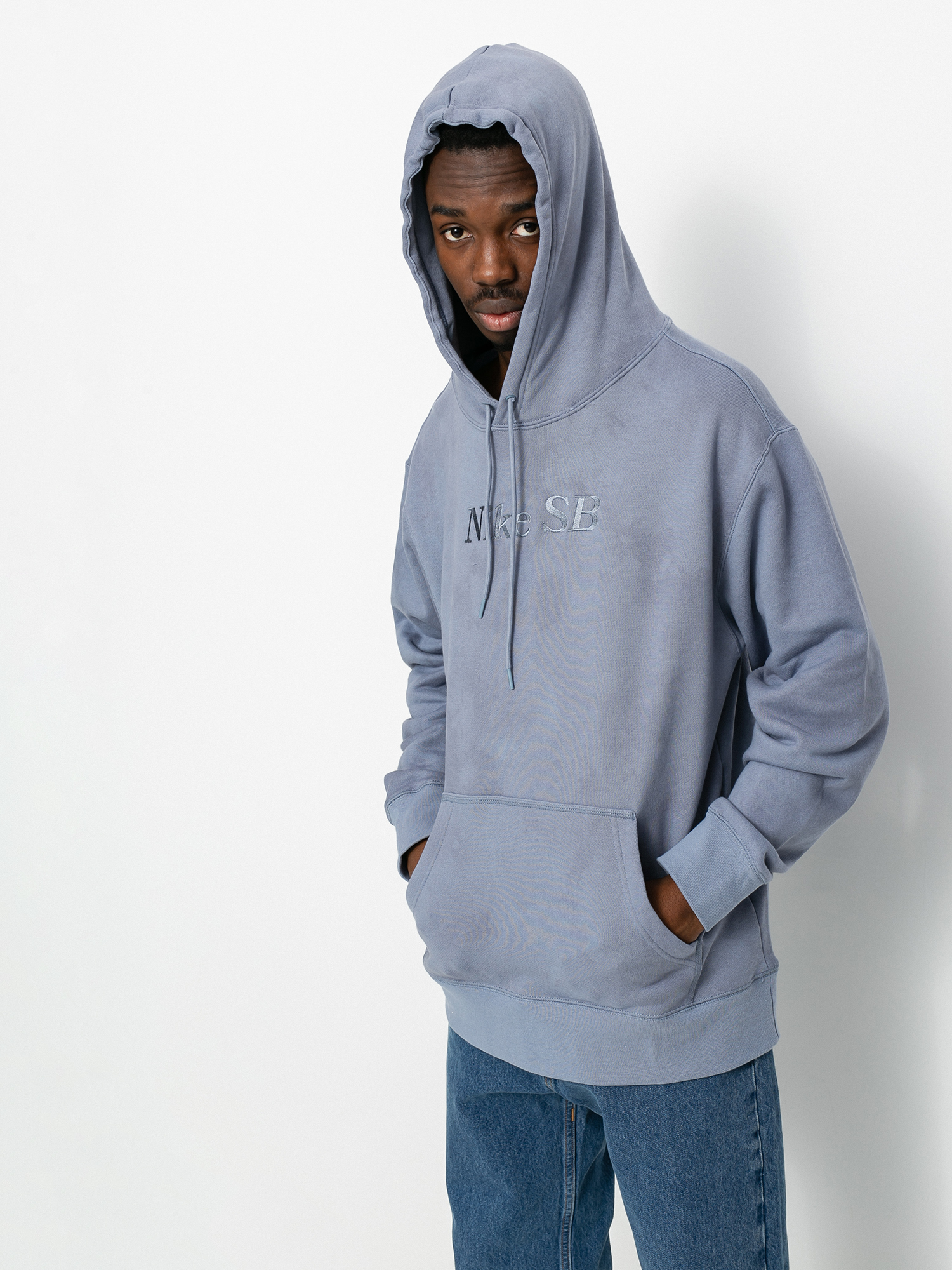Bluza Nike SB Front Script (ashen slate/ashen slate)