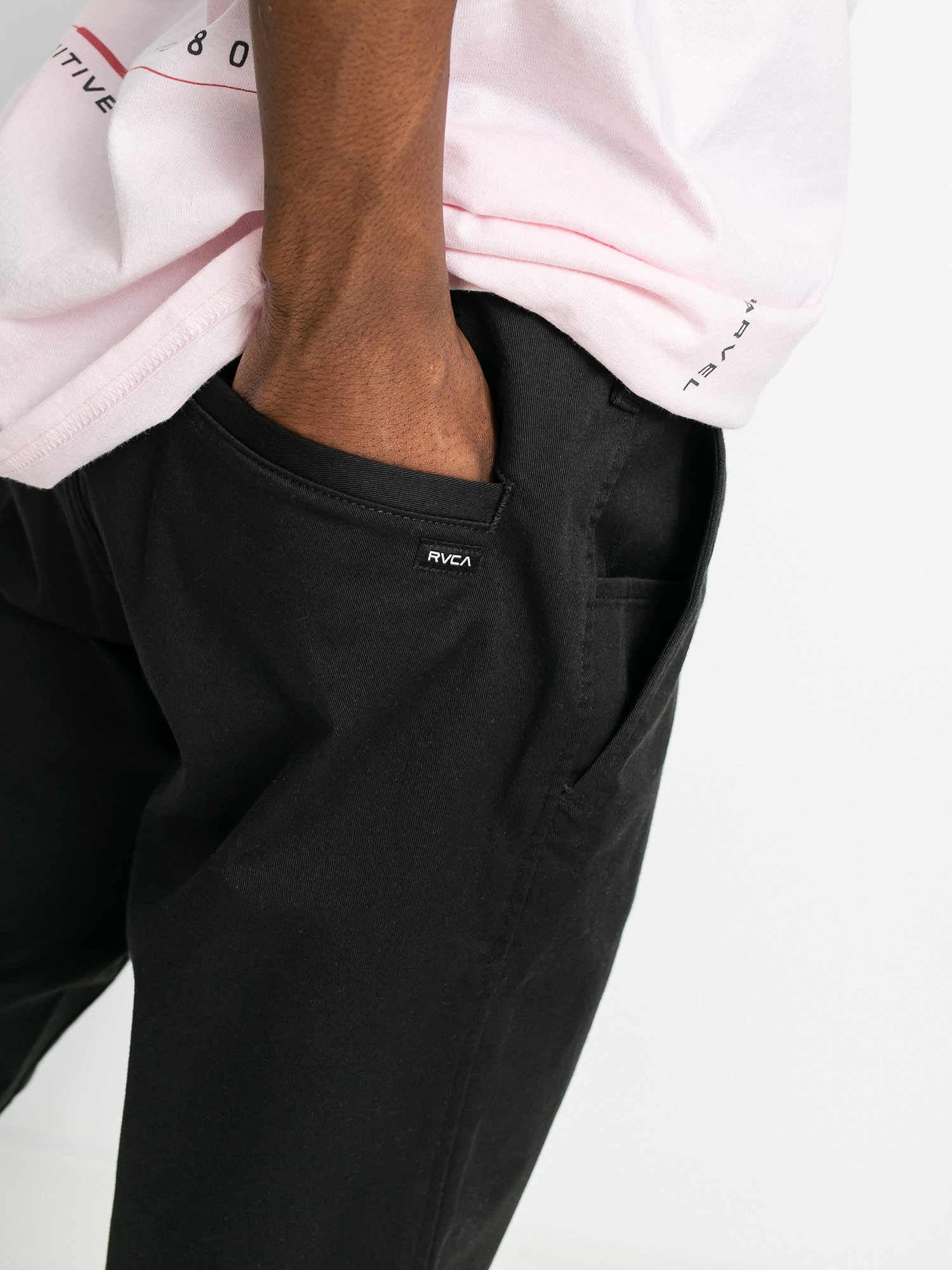 Spodnie RVCA The Weekend Stretch (black)