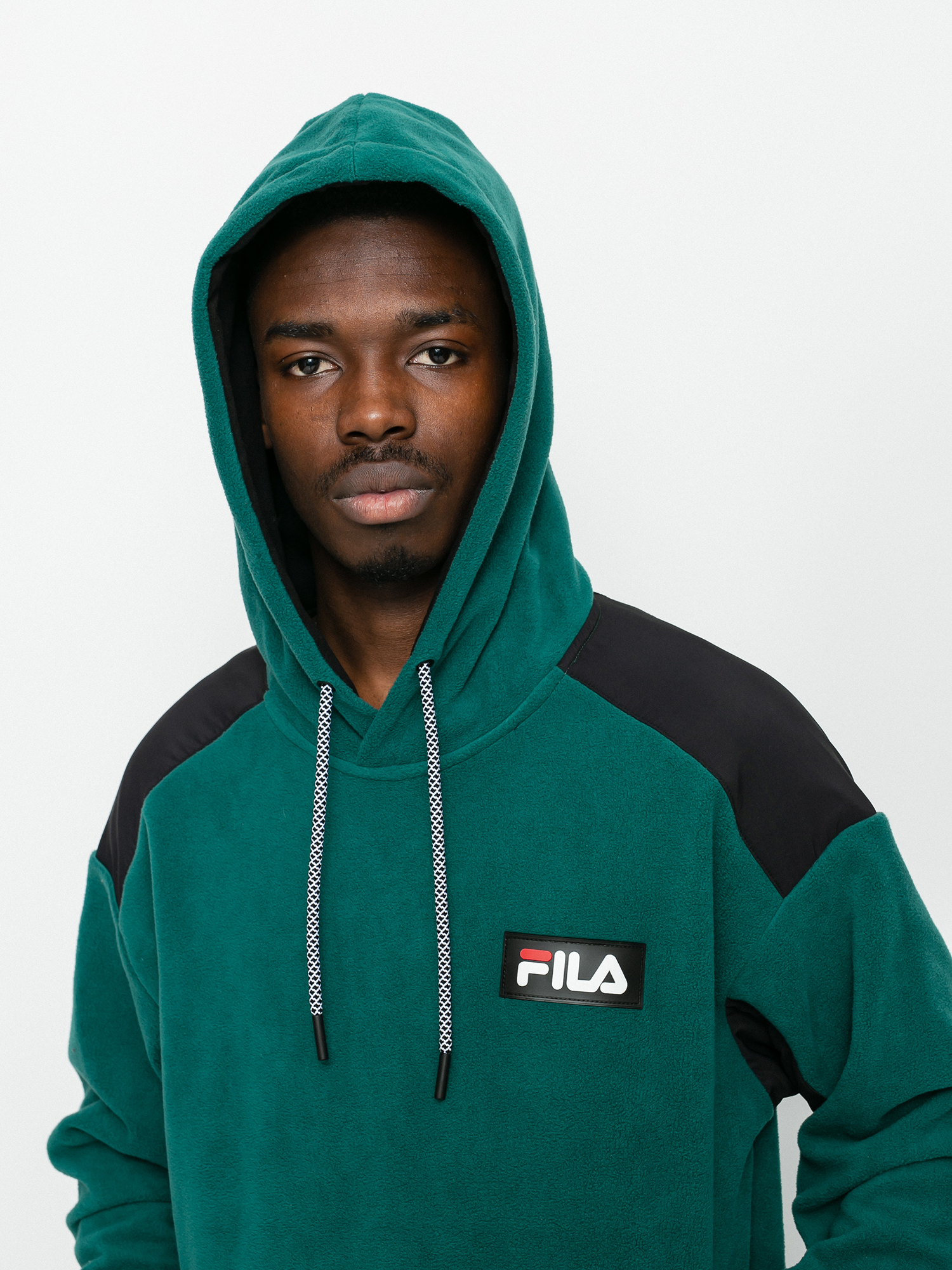Bluza z kapturem Fila Crevan HD (storm/black)
