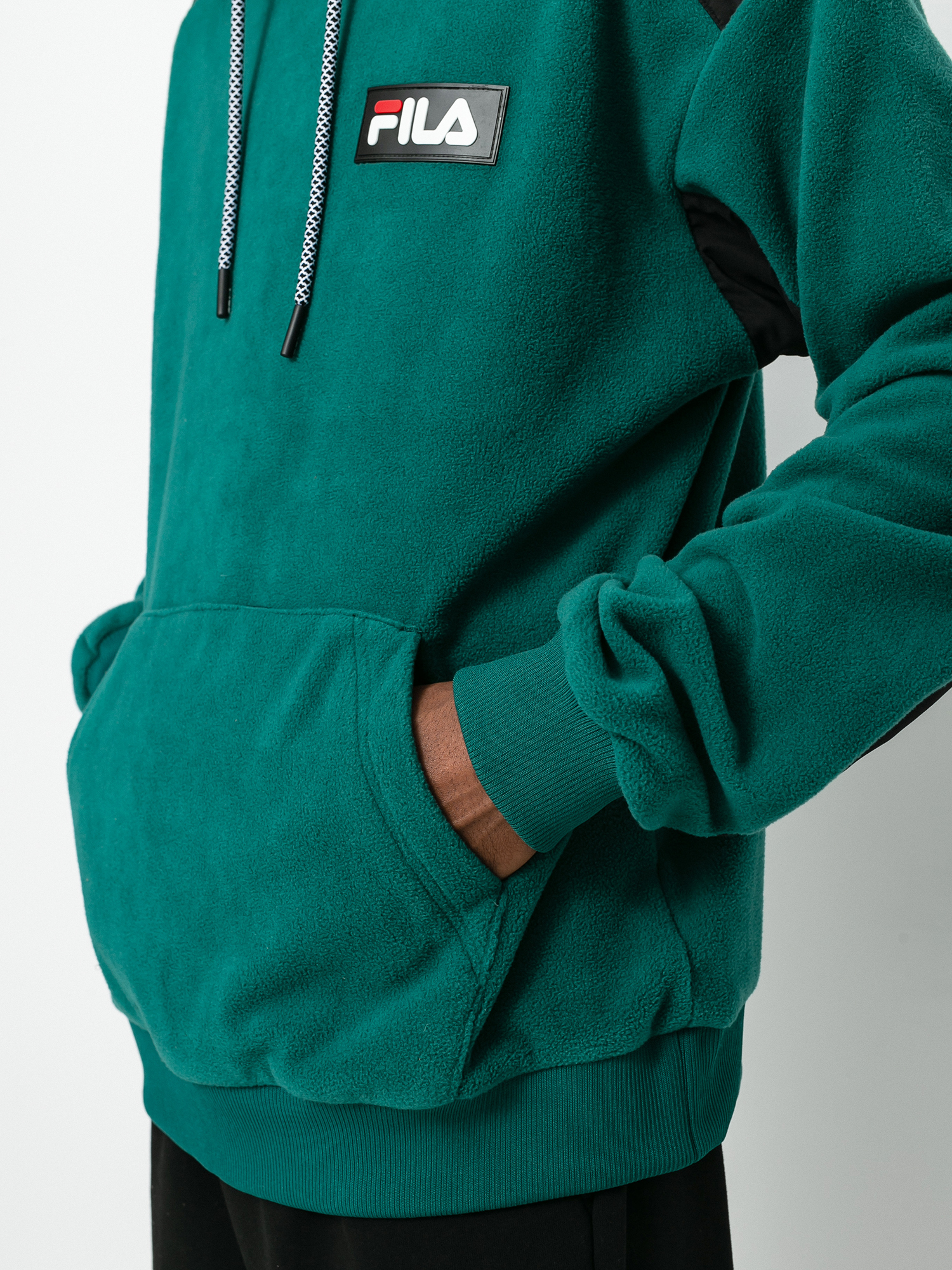 Bluza z kapturem Fila Crevan HD (storm/black)