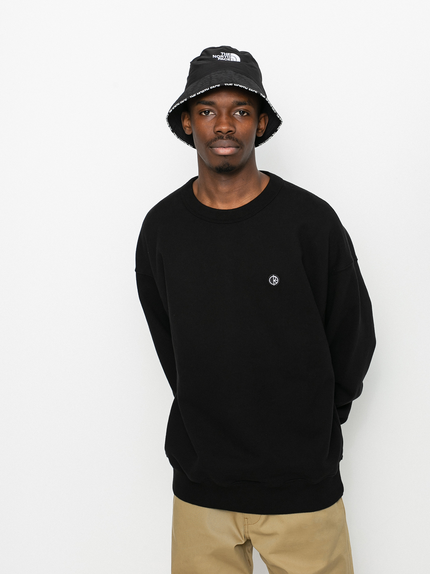 Bluza Polar Skate Patch Crewneck (black)