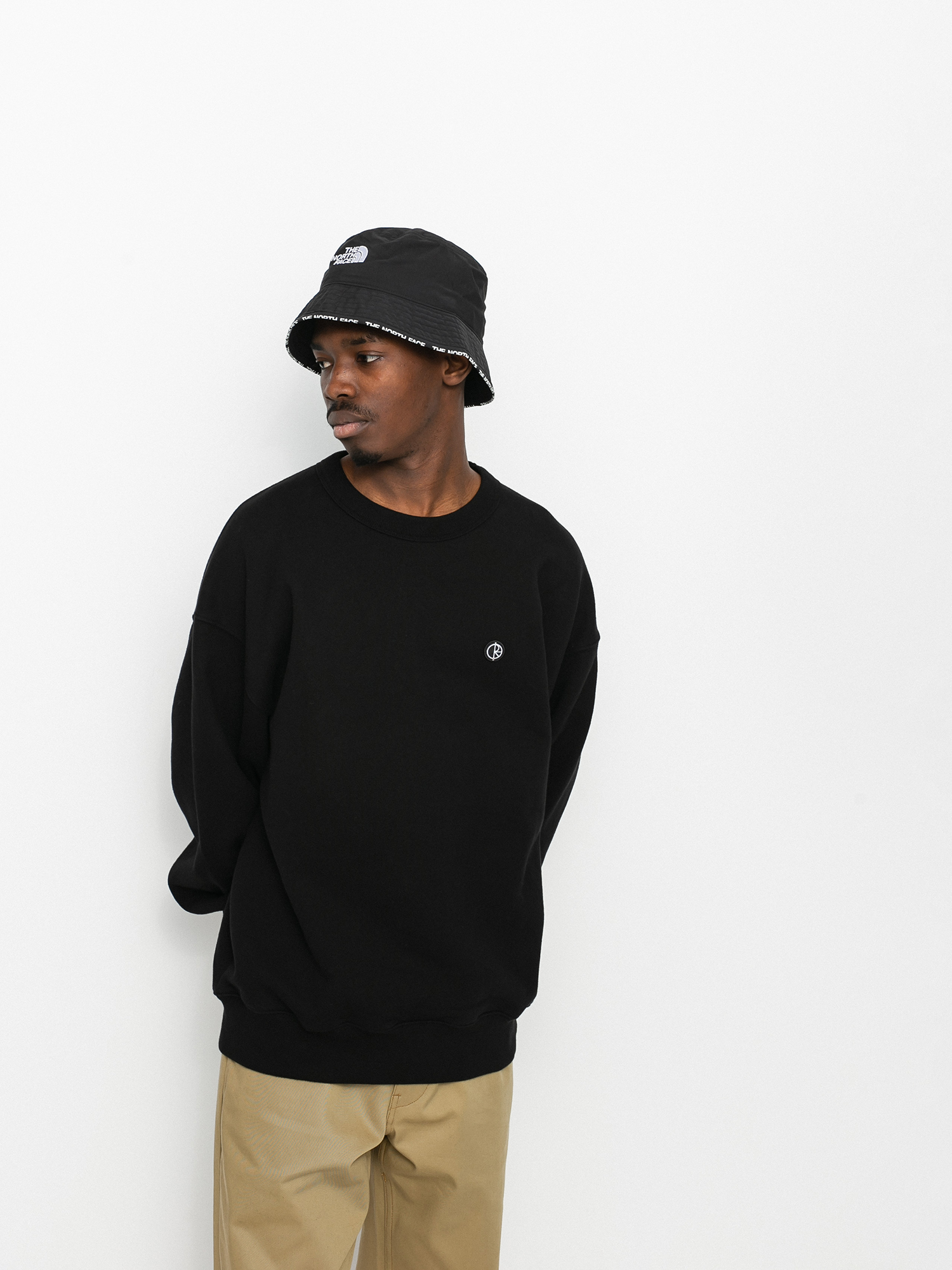 Bluza Polar Skate Patch Crewneck (black)