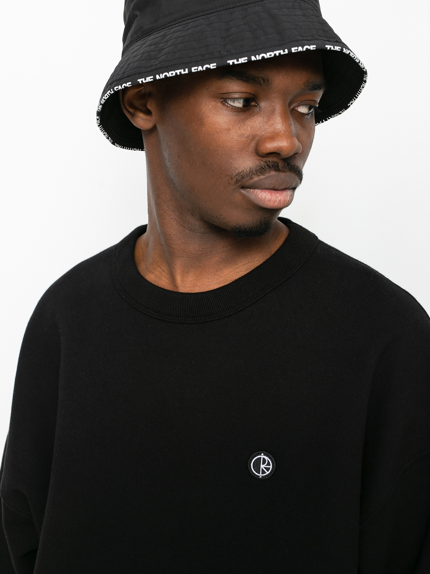 Bluza Polar Skate Patch Crewneck (black)