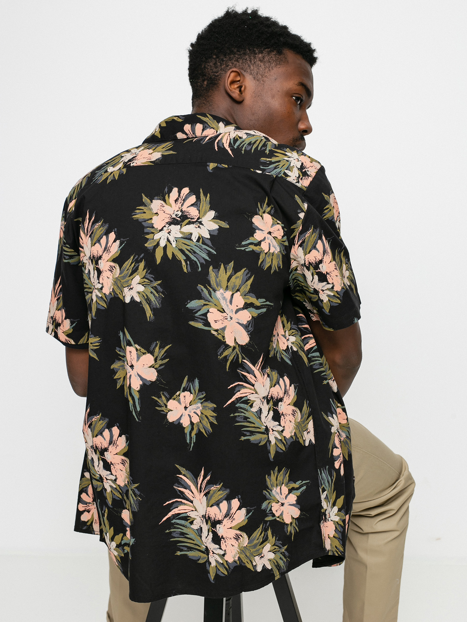Koszula Volcom Floral With Cheese (black)