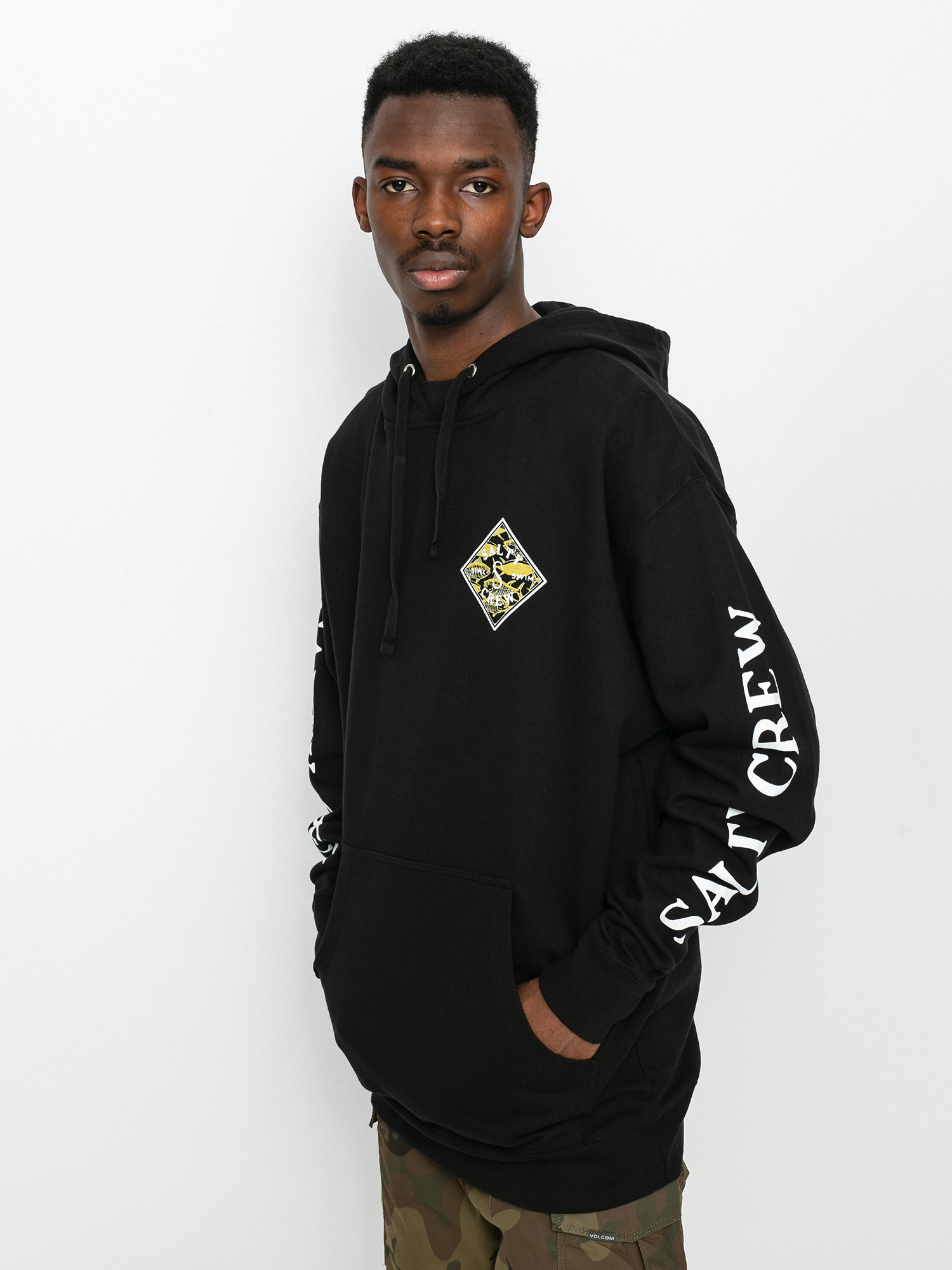 Bluza z kapturem Salty Crew Tippet Seaside HD (black)