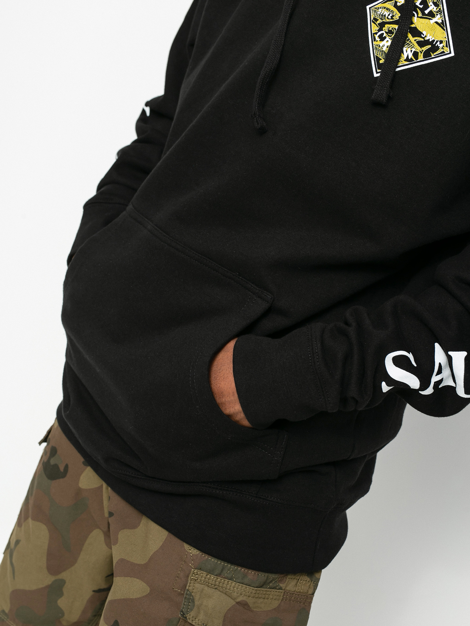 Bluza z kapturem Salty Crew Tippet Seaside HD (black)