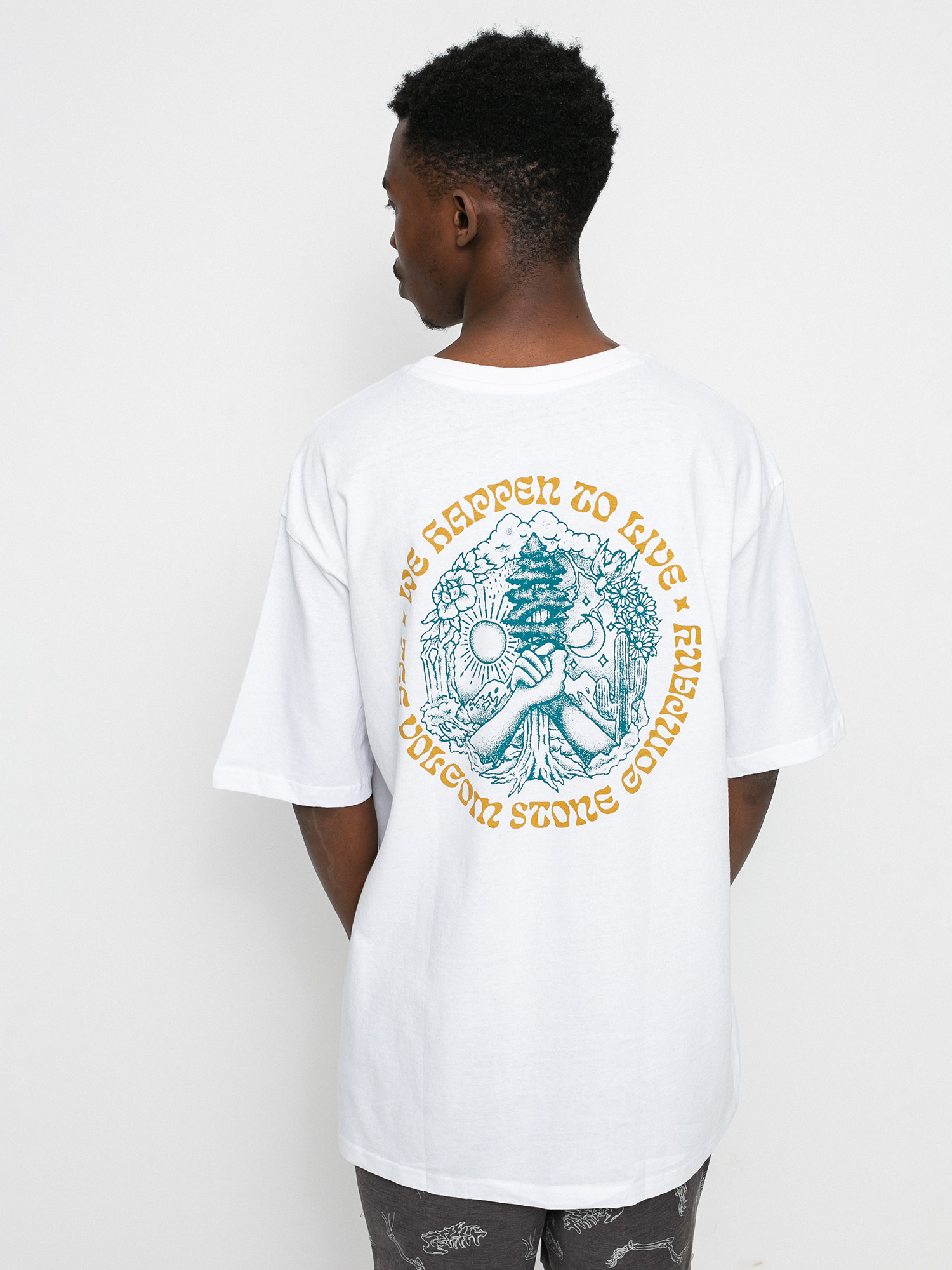 T-shirt Volcom Gridlock (white)