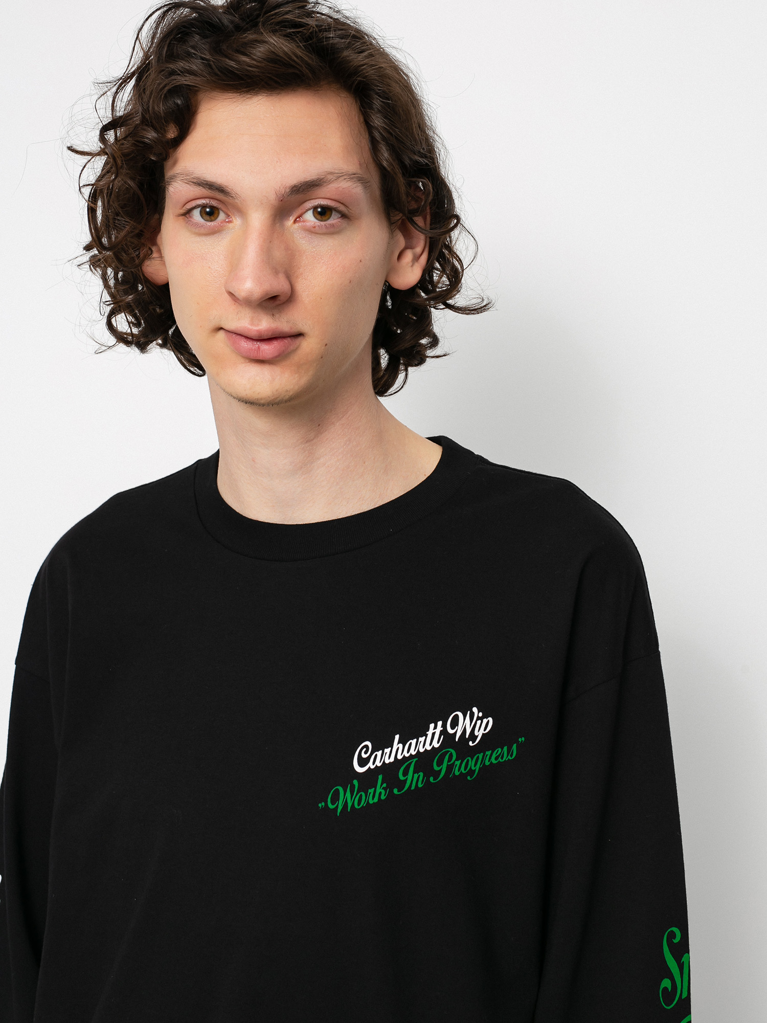 Longsleeve Carhartt WIP Smile (black)