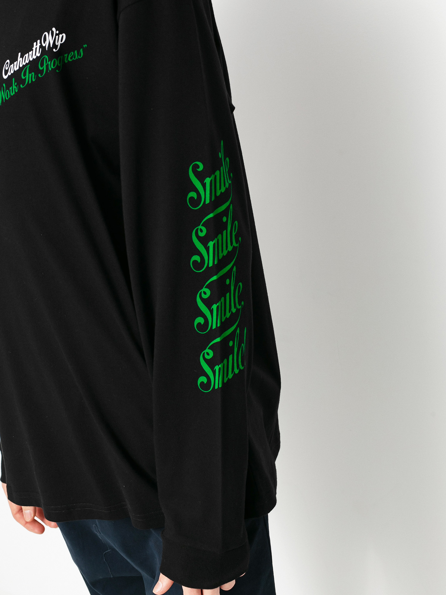 Longsleeve Carhartt WIP Smile (black)
