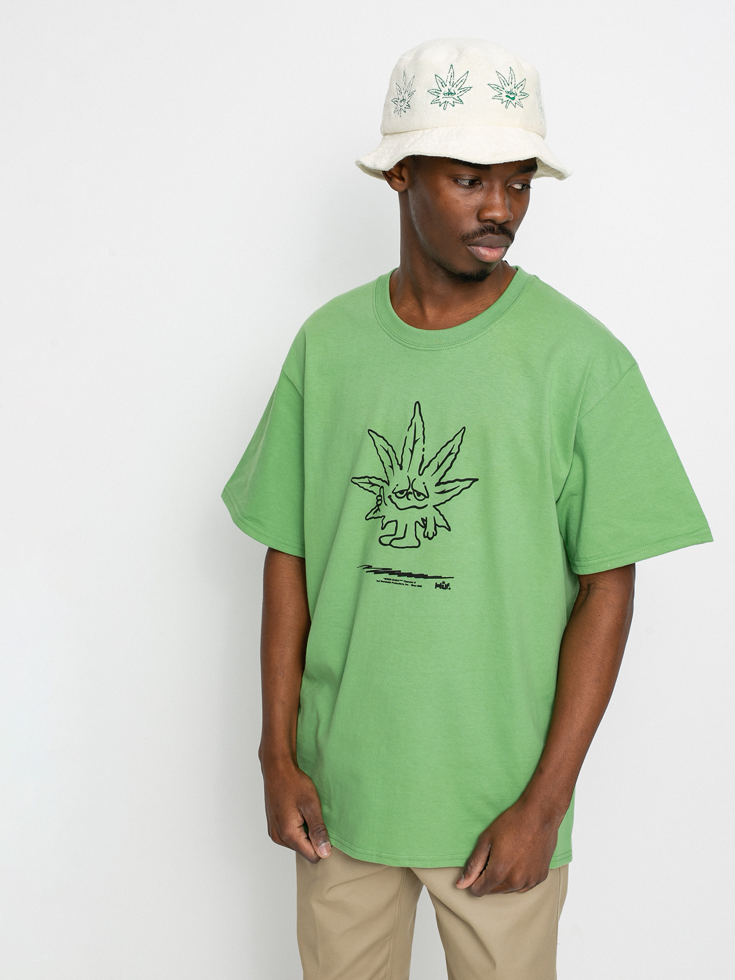 T-shirt HUF X 420 Easy Green (dill green)