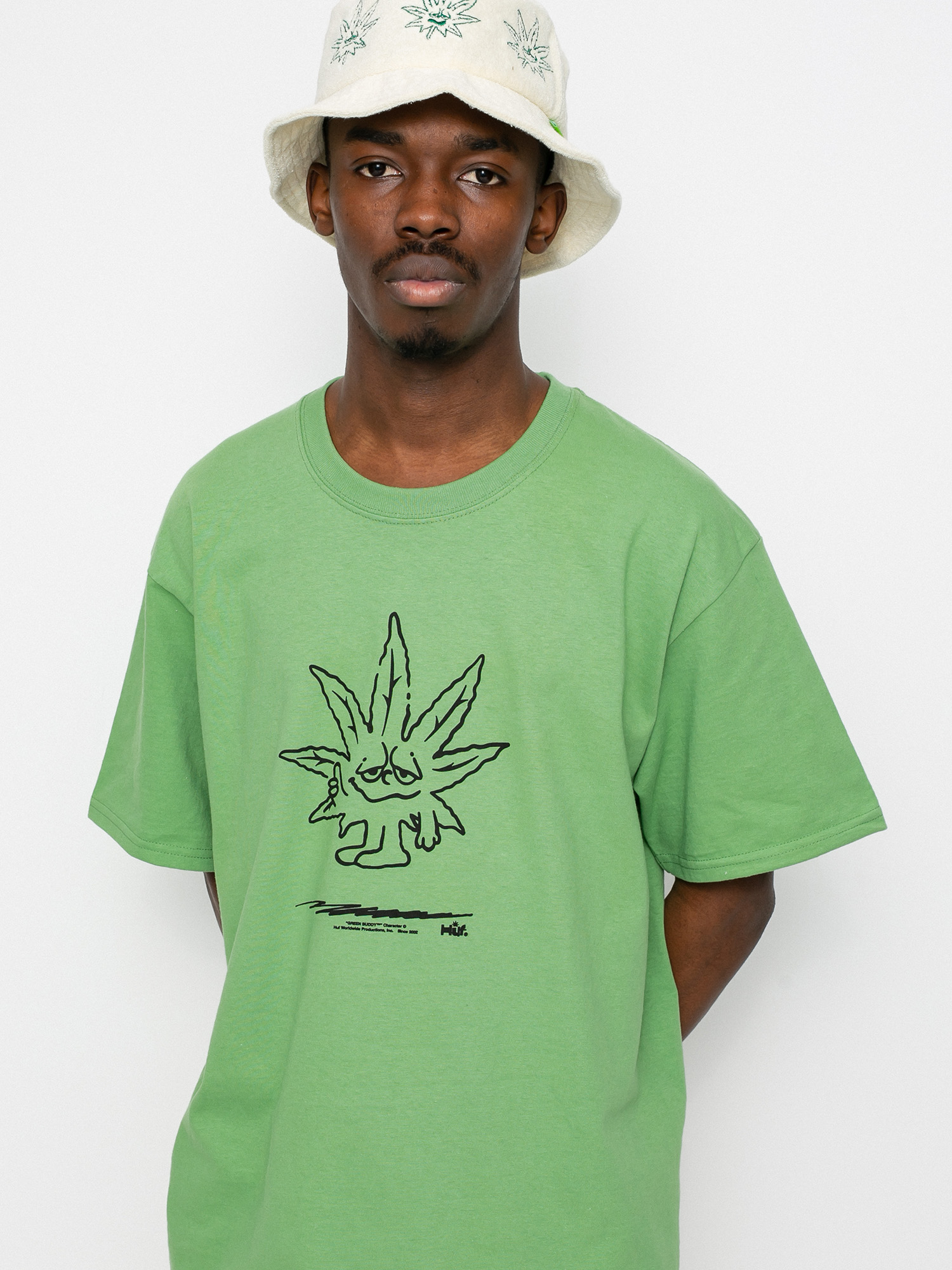 T-shirt HUF X 420 Easy Green (dill green)