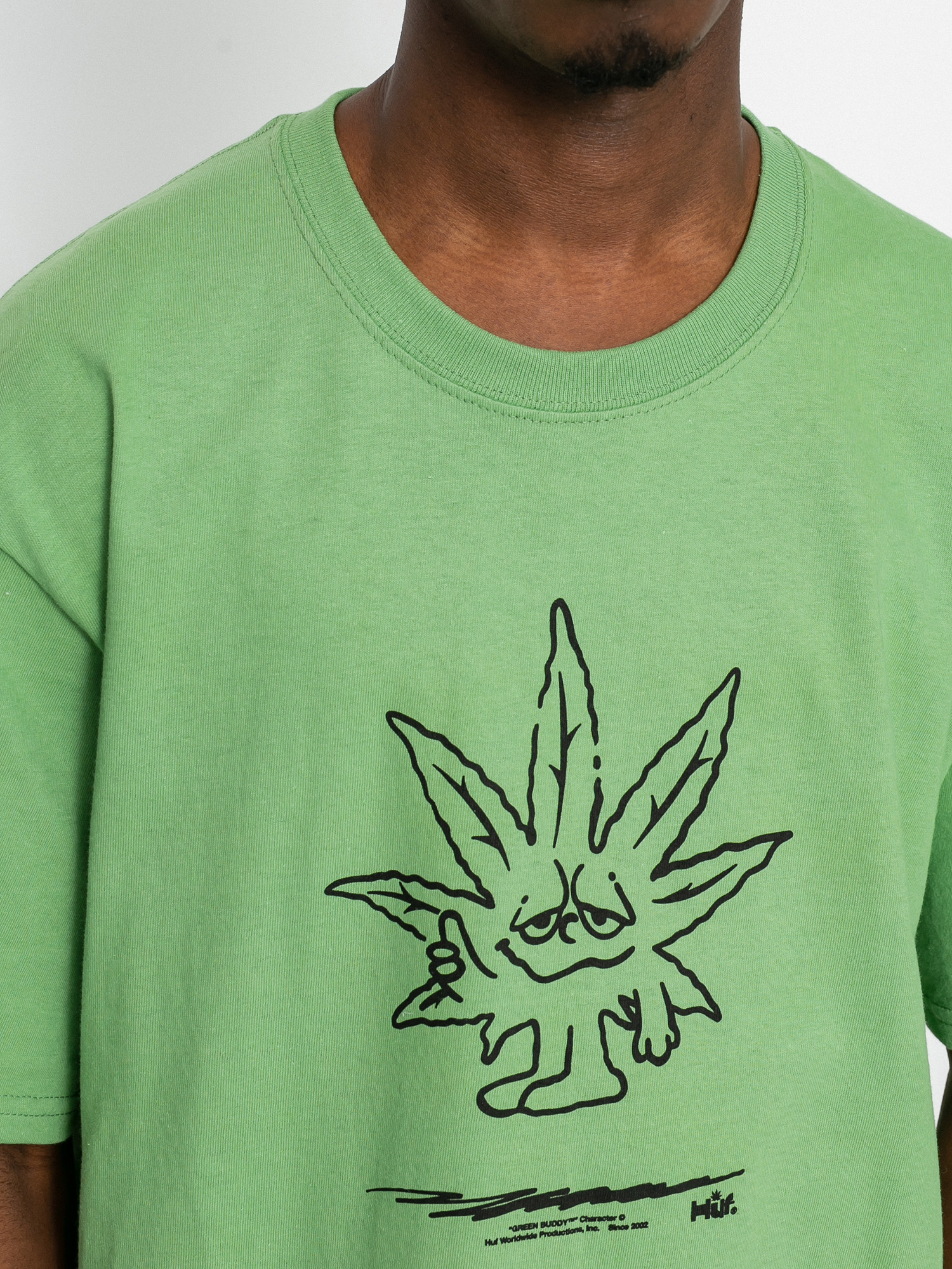T-shirt HUF X 420 Easy Green (dill green)