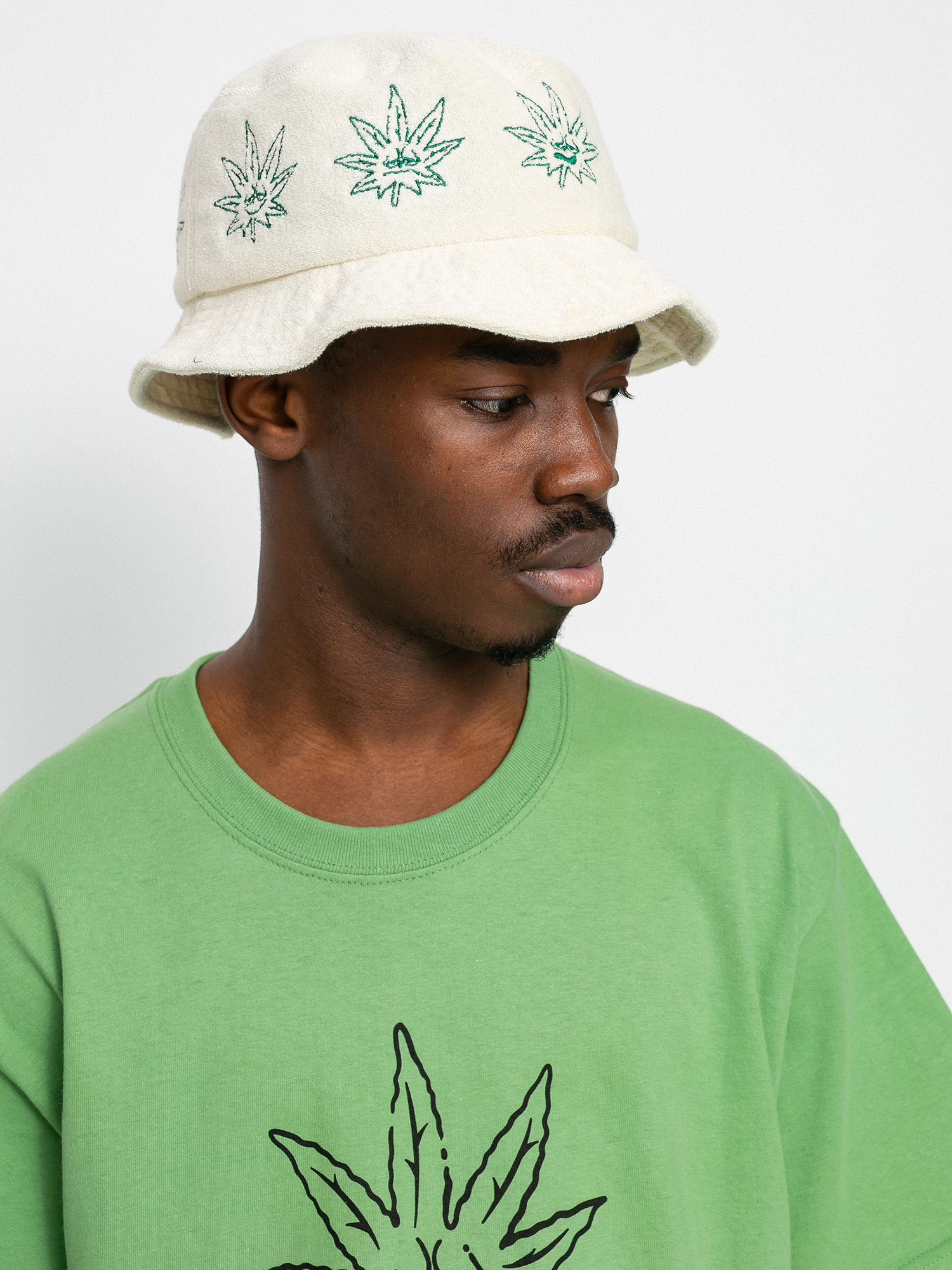 Kapelusz HUF X 420 Green Buddy Terry Cloth (natural)
