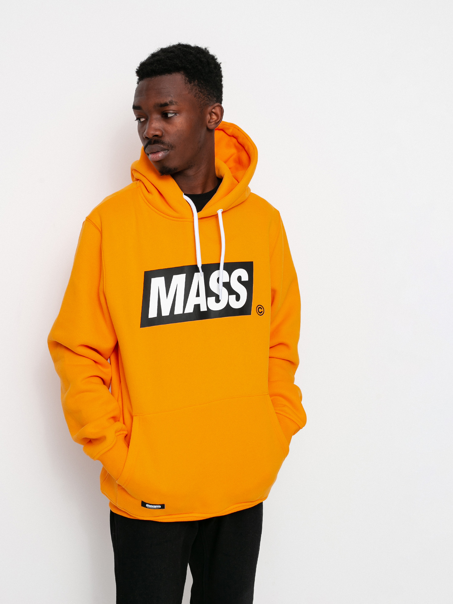 Bluza z kapturem MassDnm Box HD (orange)