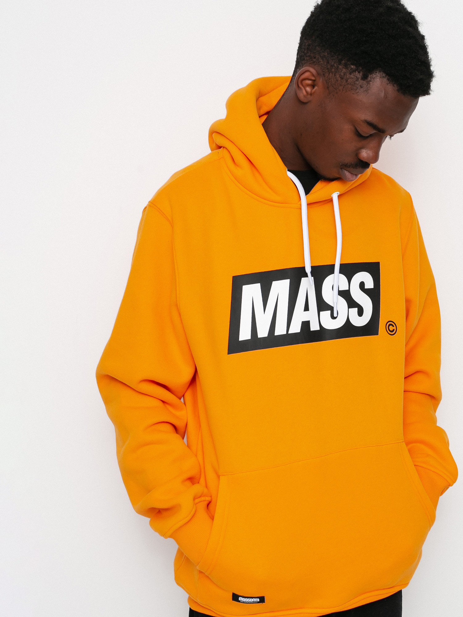 Bluza z kapturem MassDnm Box HD (orange)