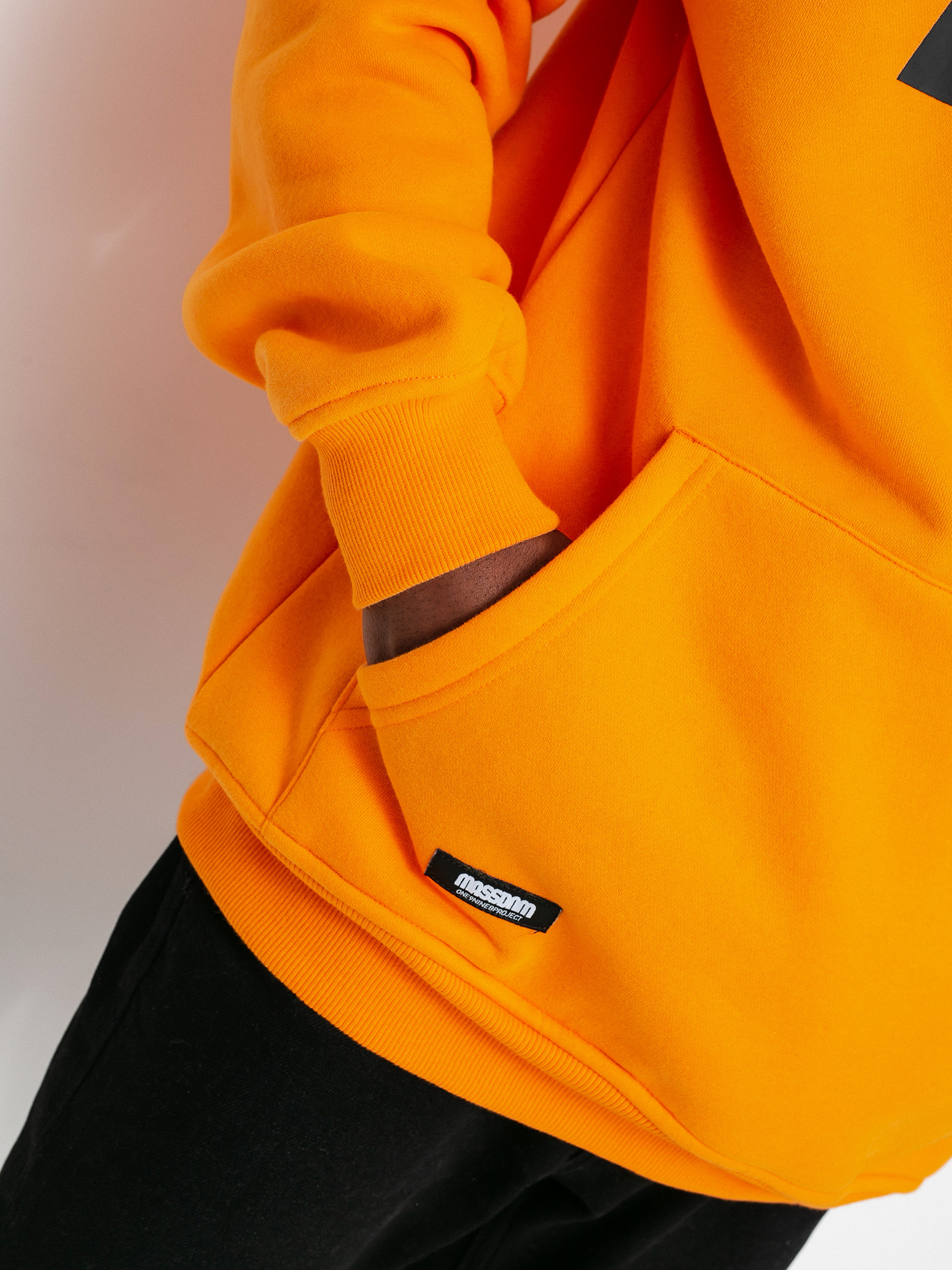 Bluza z kapturem MassDnm Box HD (orange)