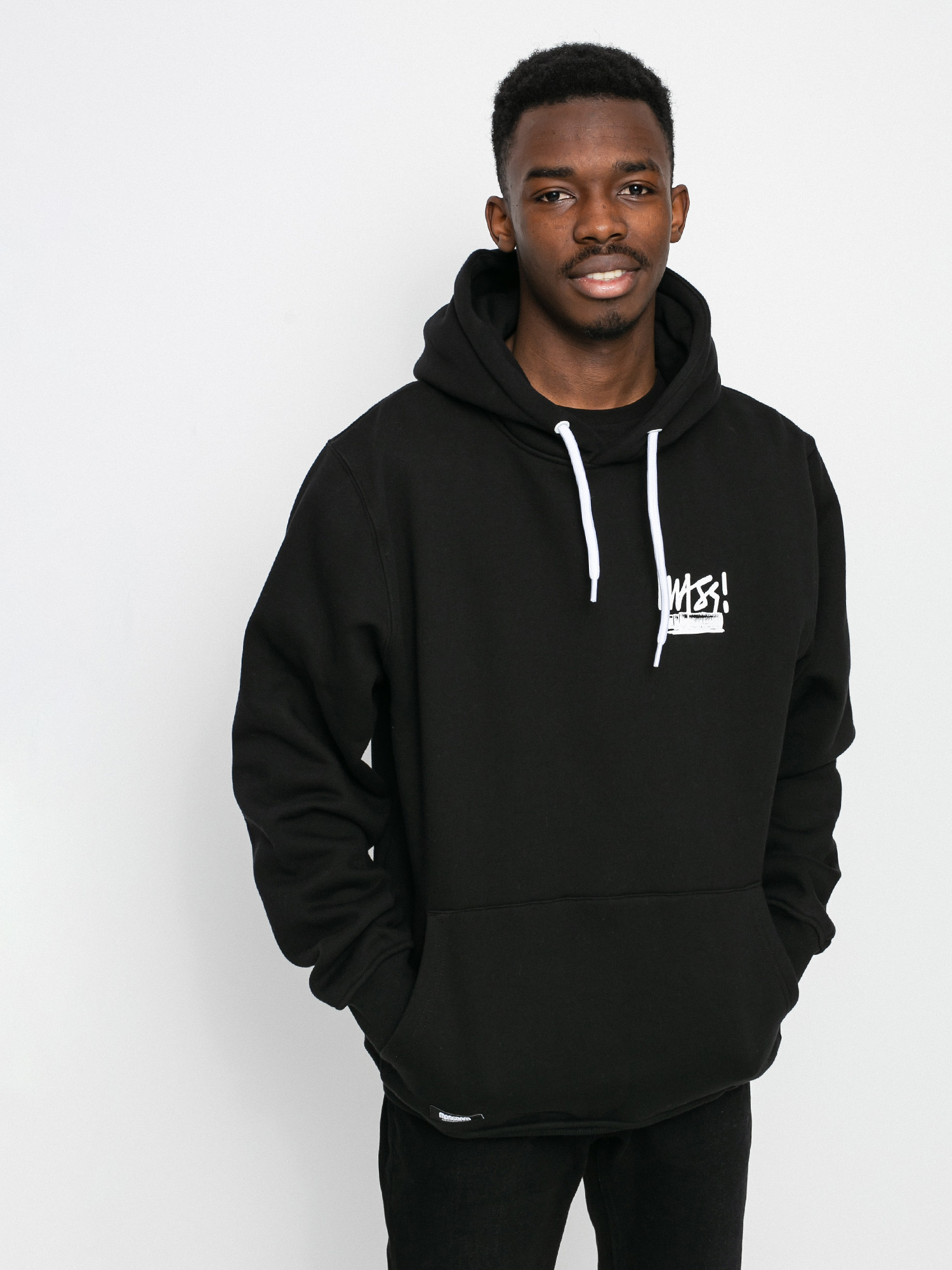 Bluza z kapturem MassDnm Just Tag It HD (black)