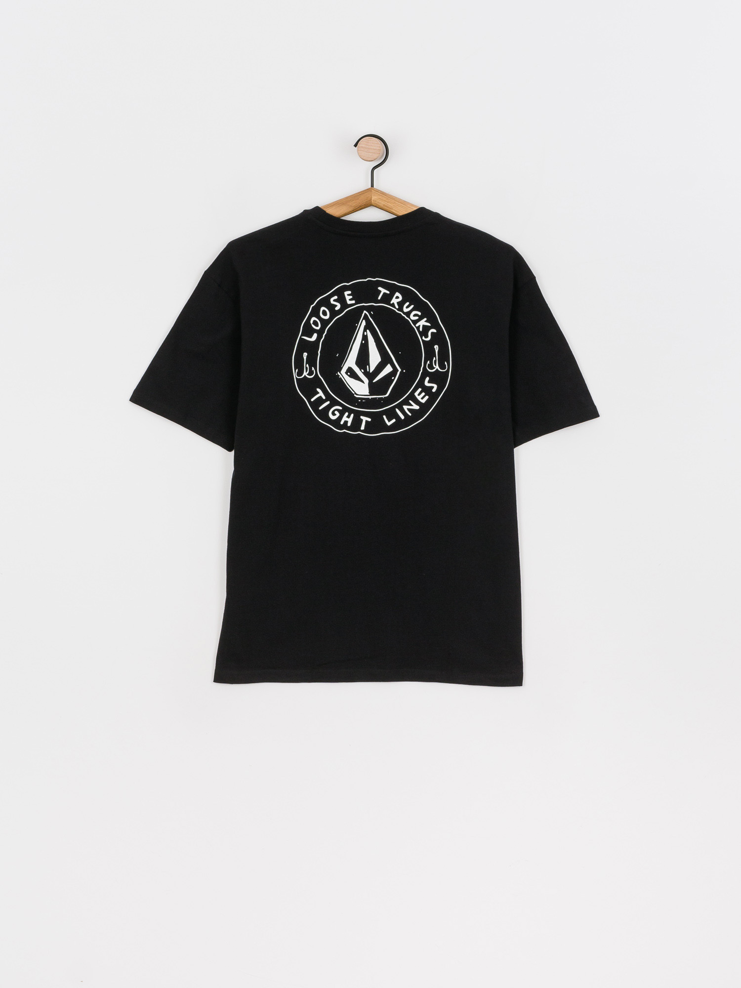 T-shirt Volcom Loose Trucks 2 (black)