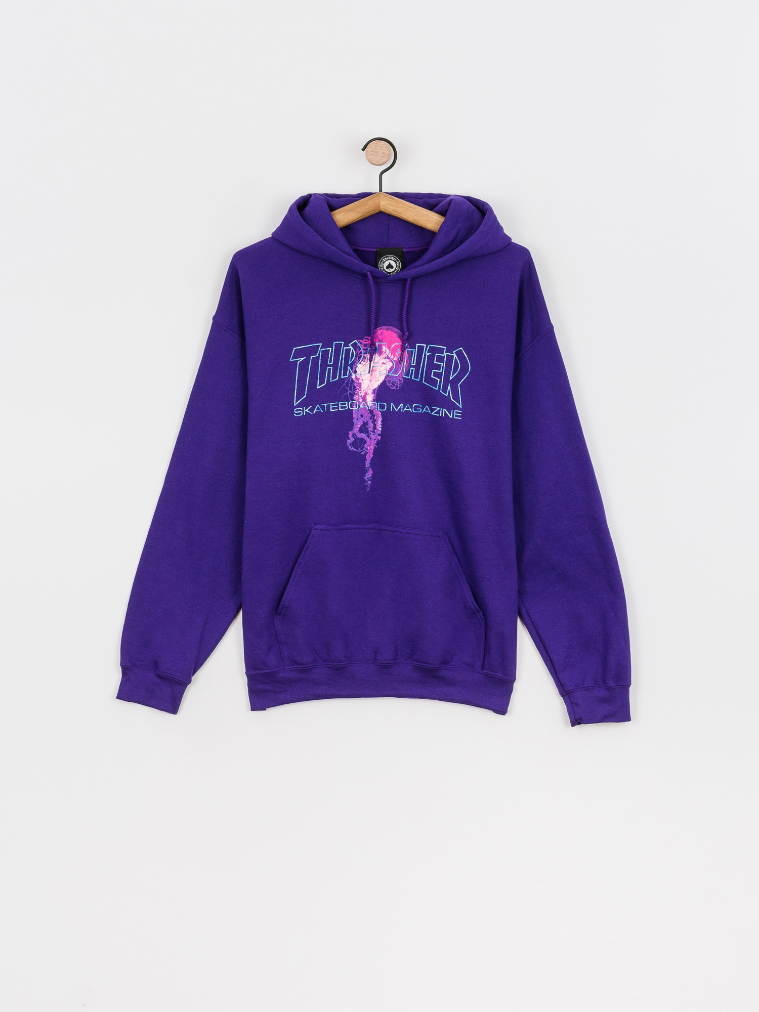 Bluza z kapturem Thrasher Atlantic Drift HD (purple)