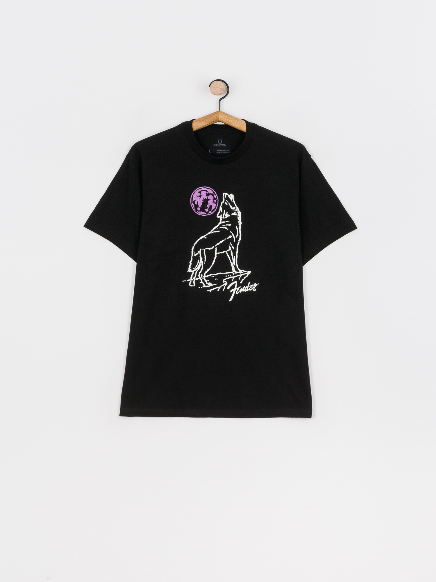 T-shirt Brixton Fender Howlin (black)