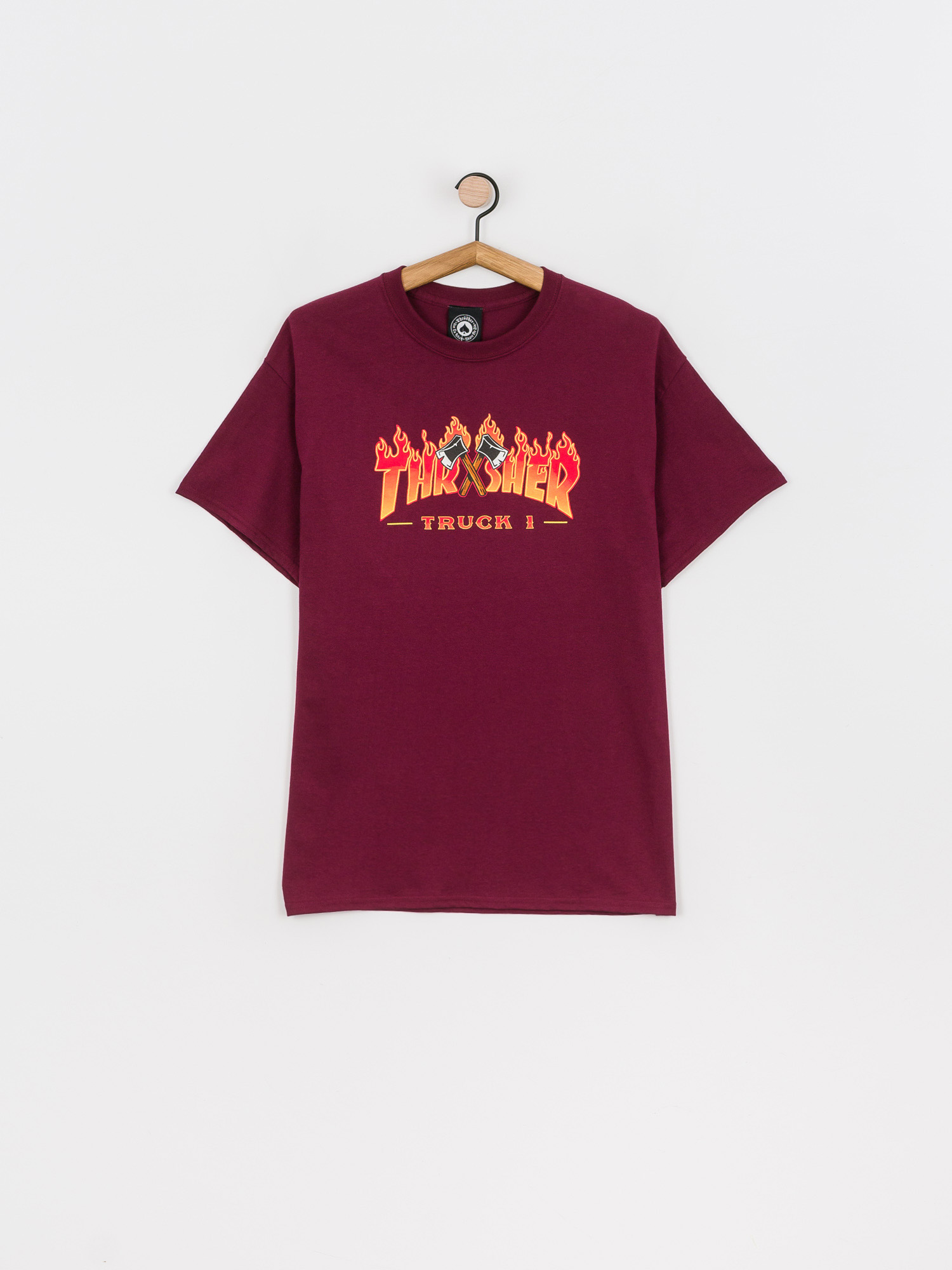 T-shirt Thrasher Truck 1 (maroon)