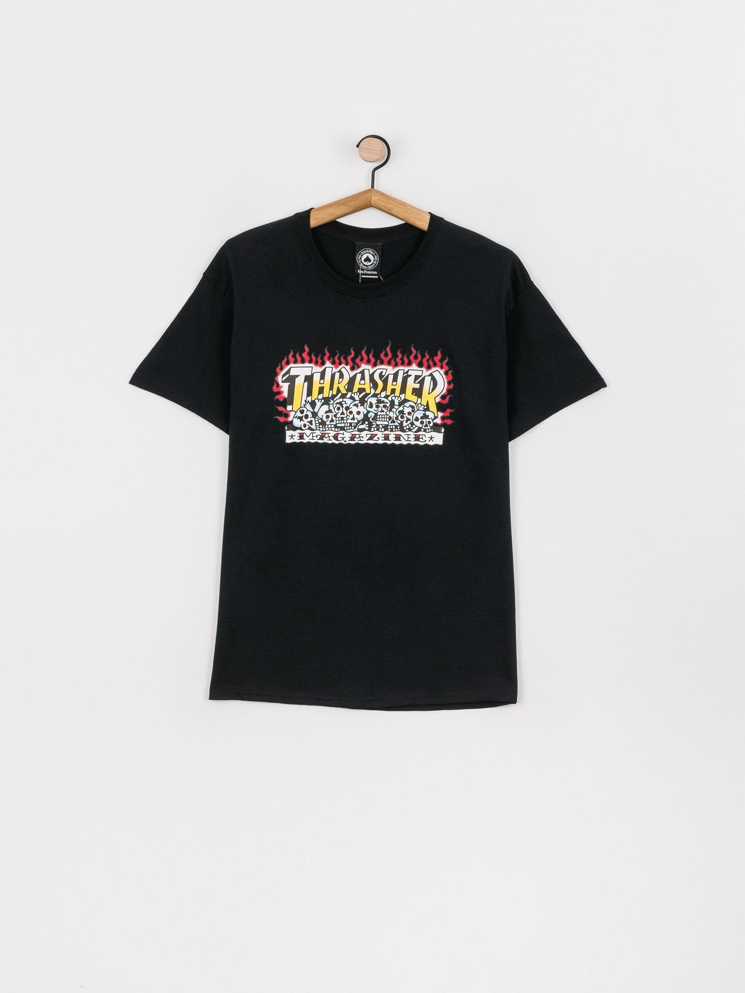 T-shirt Thrasher Krak Skulls (black)