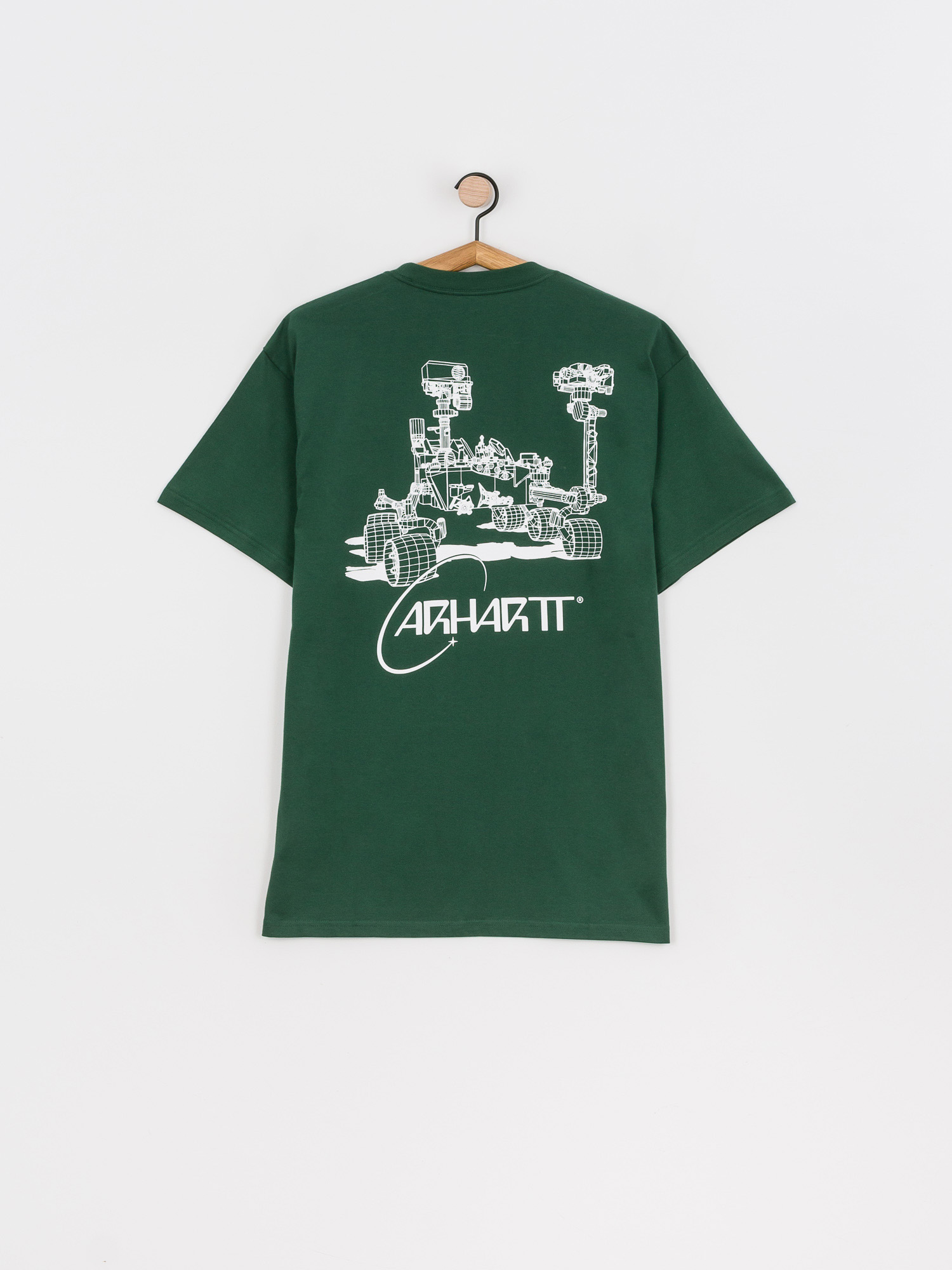 T-shirt Carhartt WIP Orbit (treehouse/white)