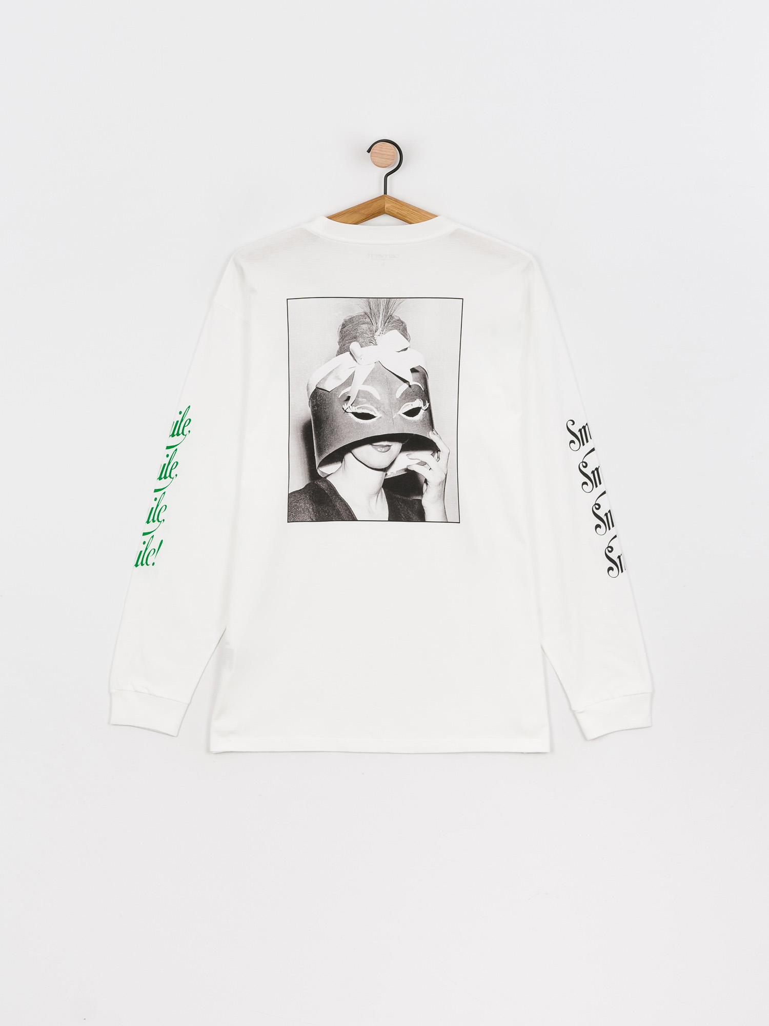 Longsleeve Carhartt WIP Smile (white)