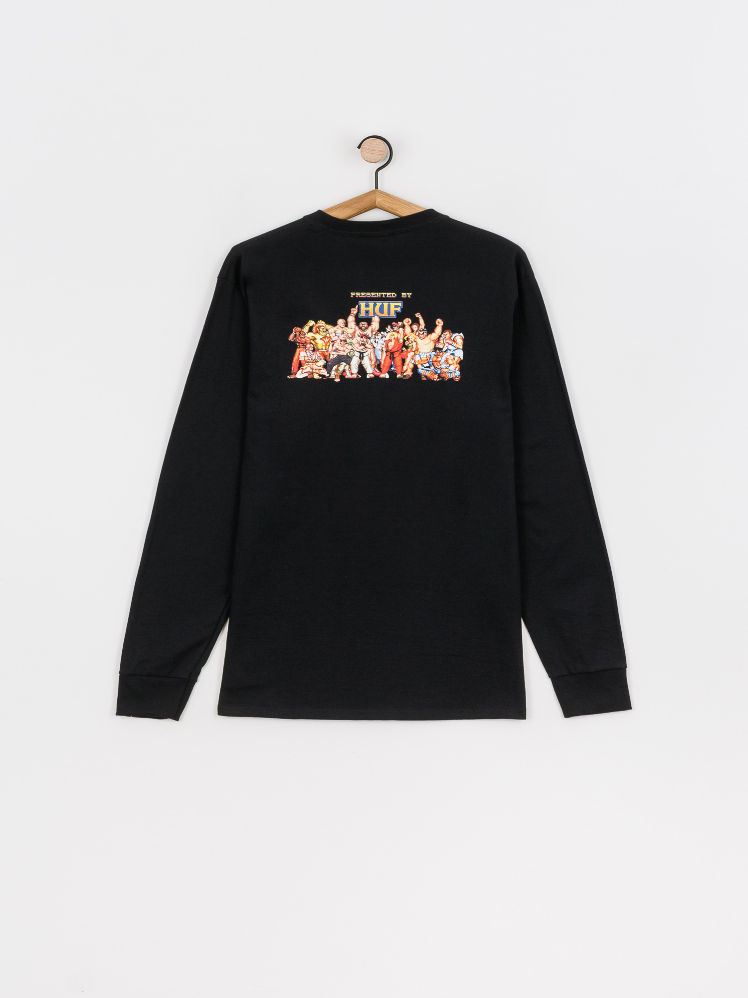 Longsleeve HUF X Street Fighter Ending (black)