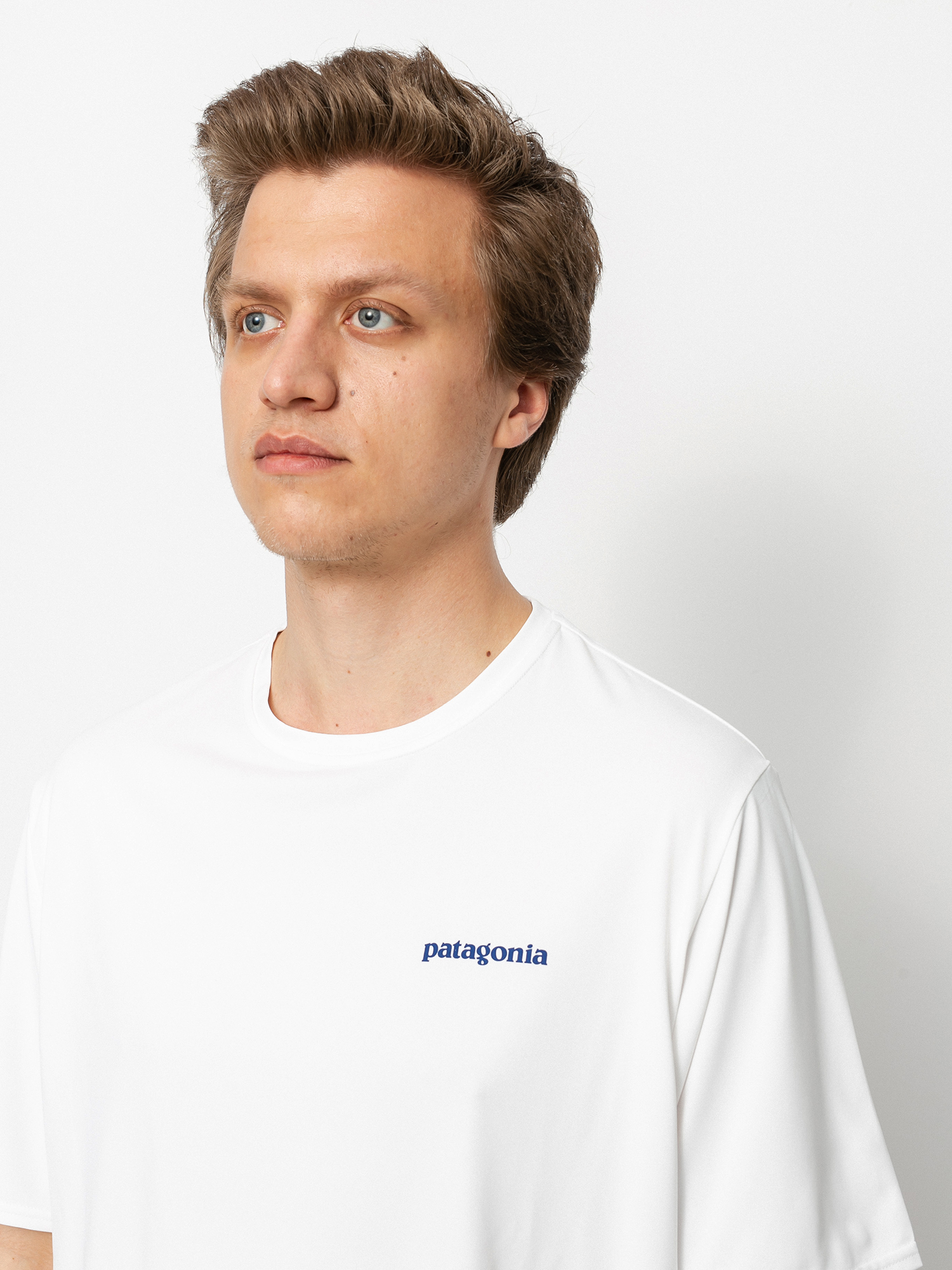 T-shirt Patagonia Cap Cool Daily Graphic (boardshort logo/white)