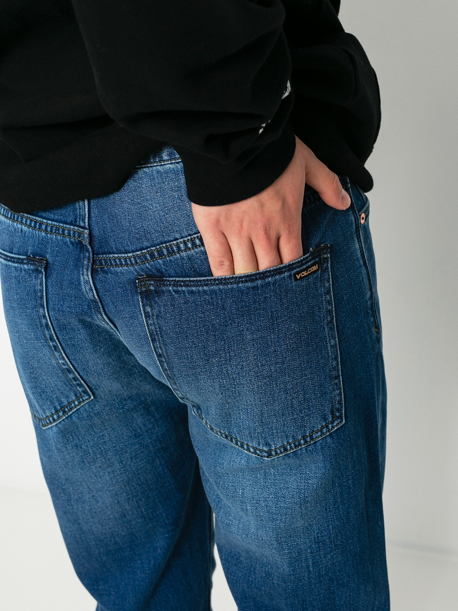 Spodnie Volcom Solver Denim (country faded hemp)