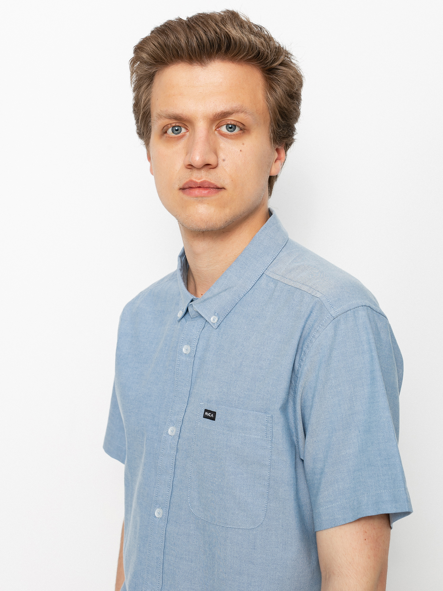 Koszula RVCA Thatll Do Stretch (oxford blue)