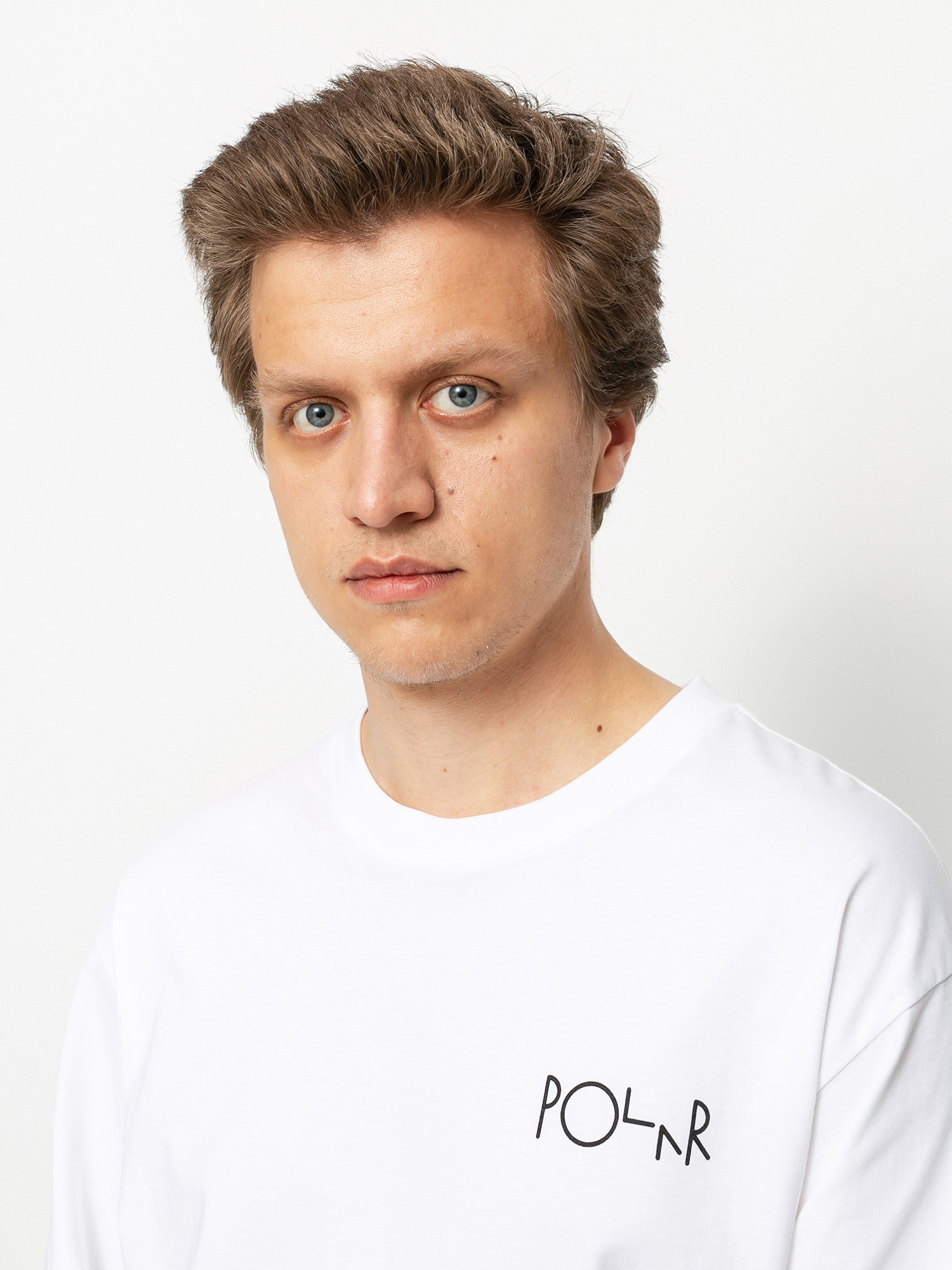 Longsleeve Polar Skate Sequence Fill Logo (white)