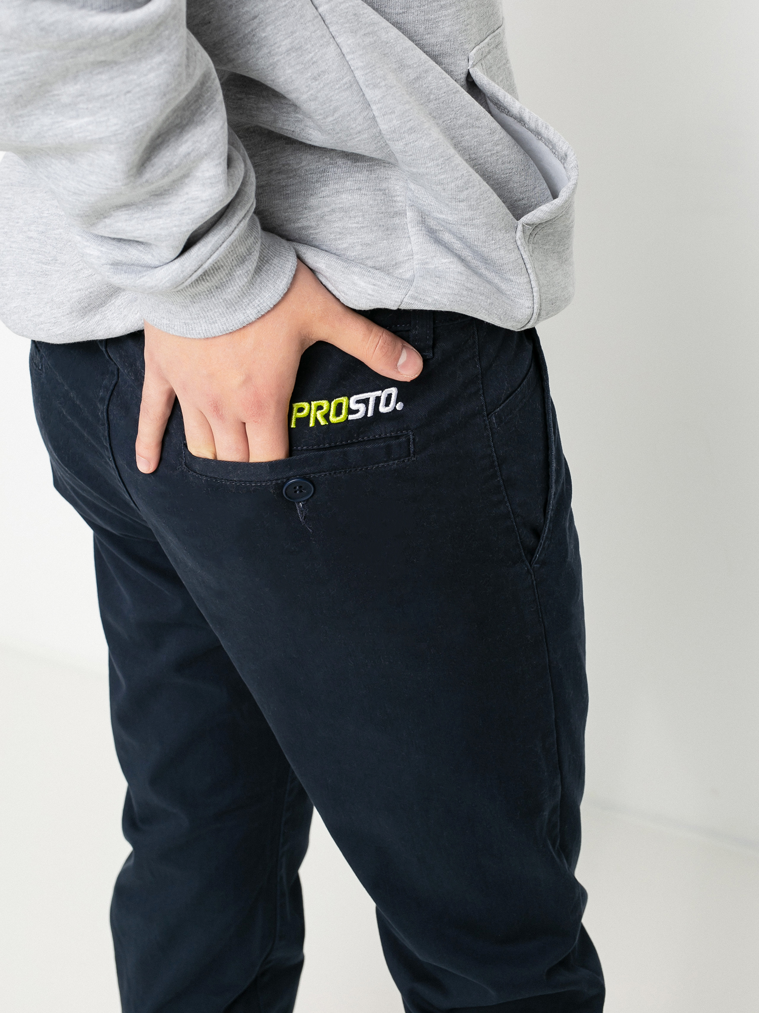 Spodnie Prosto Chino Jogger (dark blue)