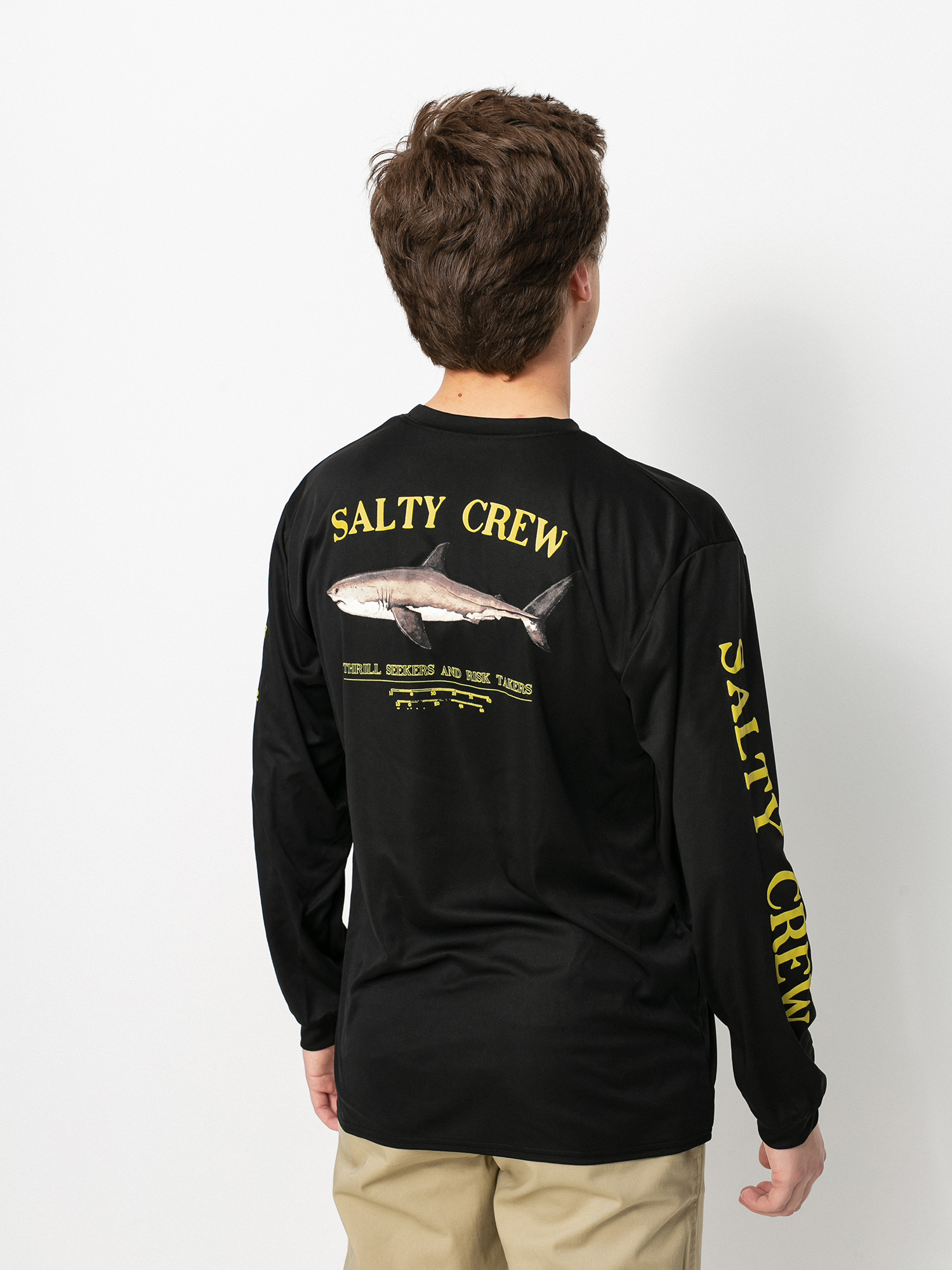 Longsleeve Salty Crew Bruce Rashguard (black)