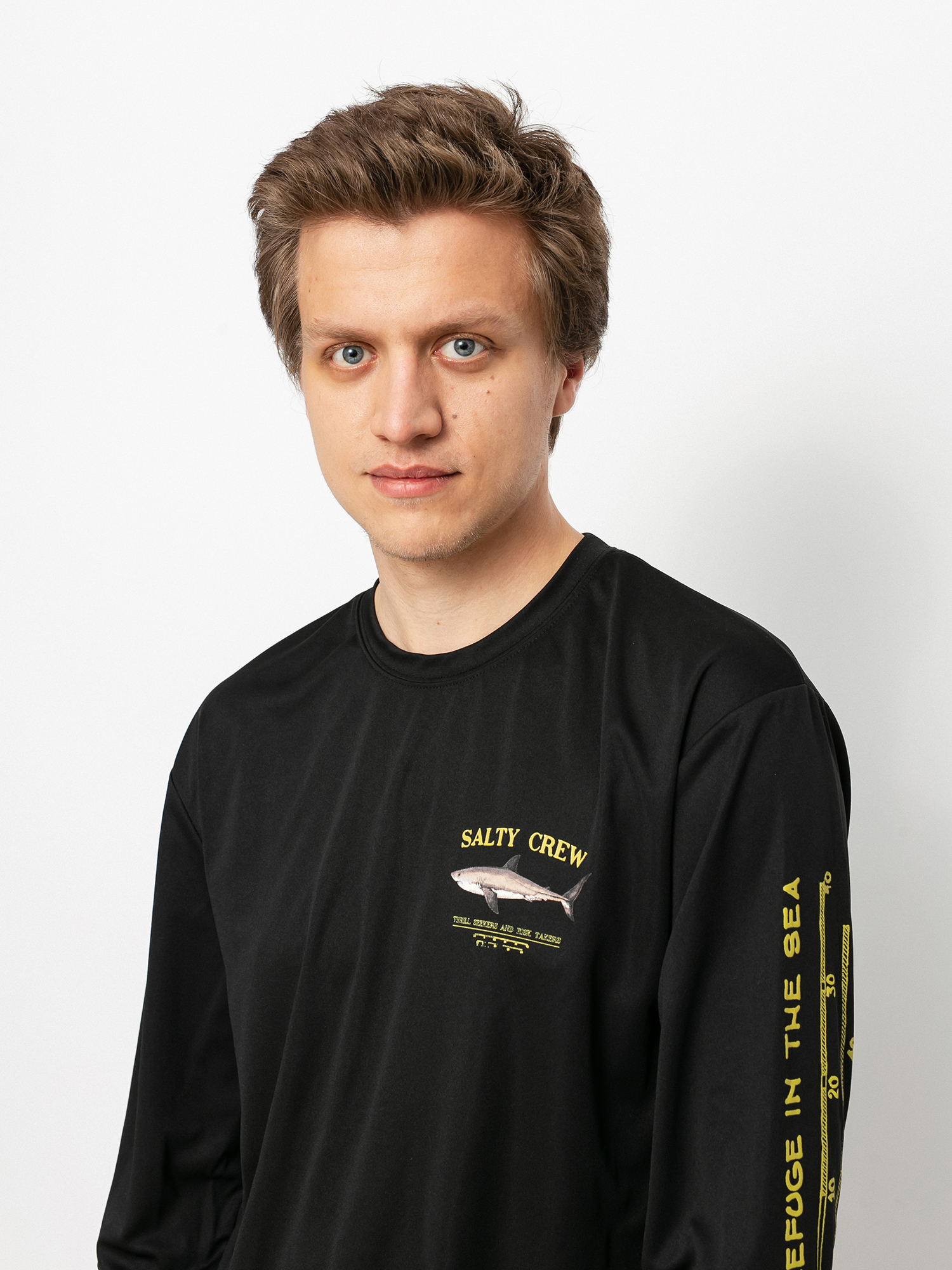 Longsleeve Salty Crew Bruce Rashguard (black)
