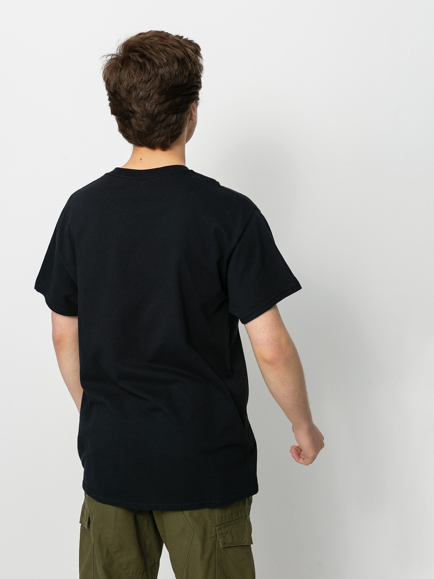 T-shirt Grizzly Griptape Universidad (black)