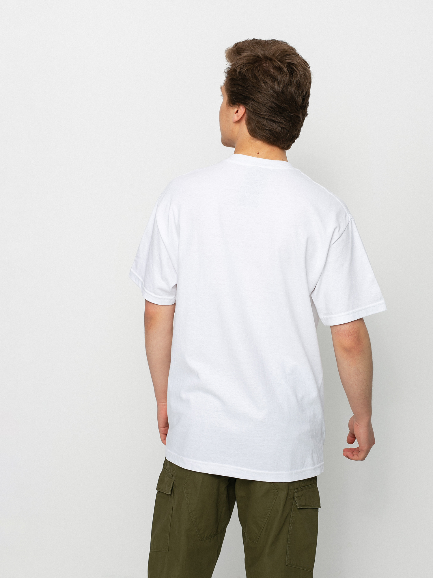 T-shirt Grizzly Griptape Universidad (white)