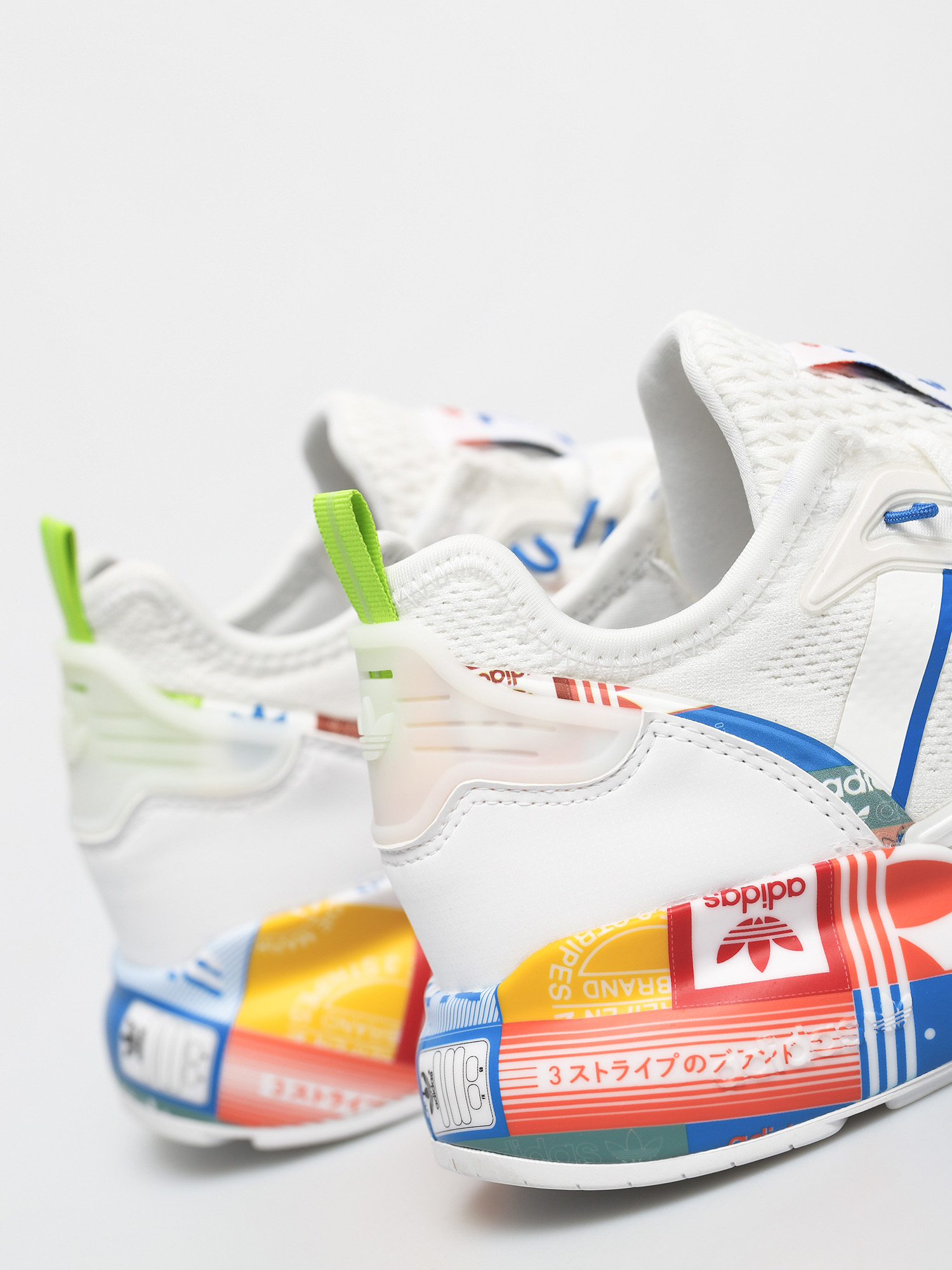 Buty adidas Originals Zx 2K Boost (ftwwht/blue/orange)