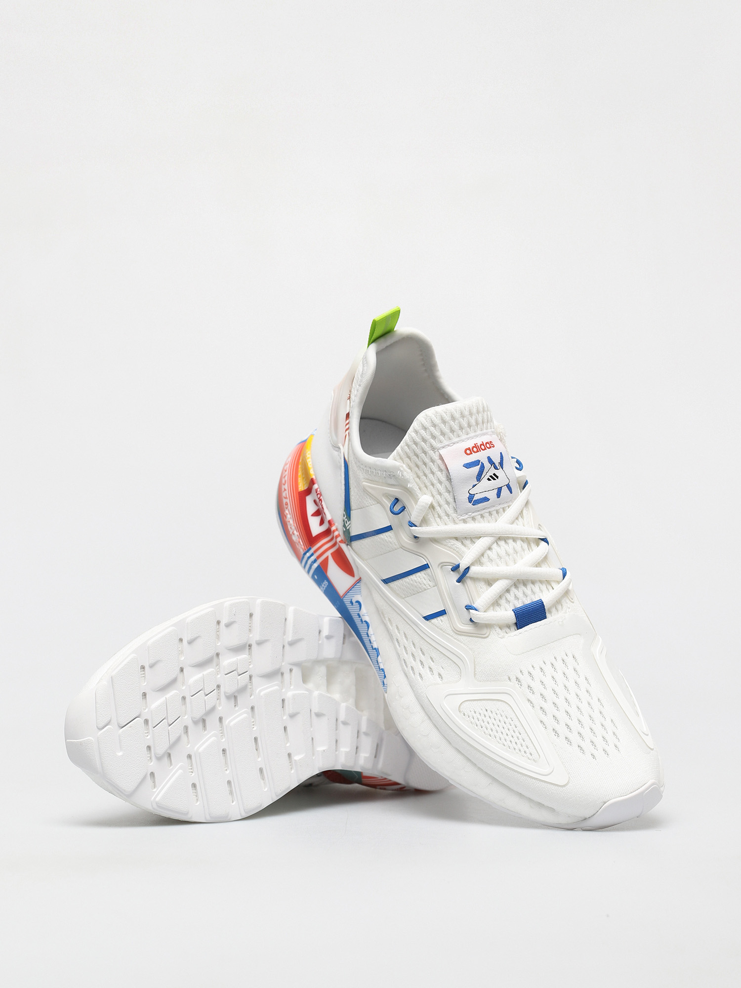 Buty adidas Originals Zx 2K Boost (ftwwht/blue/orange)