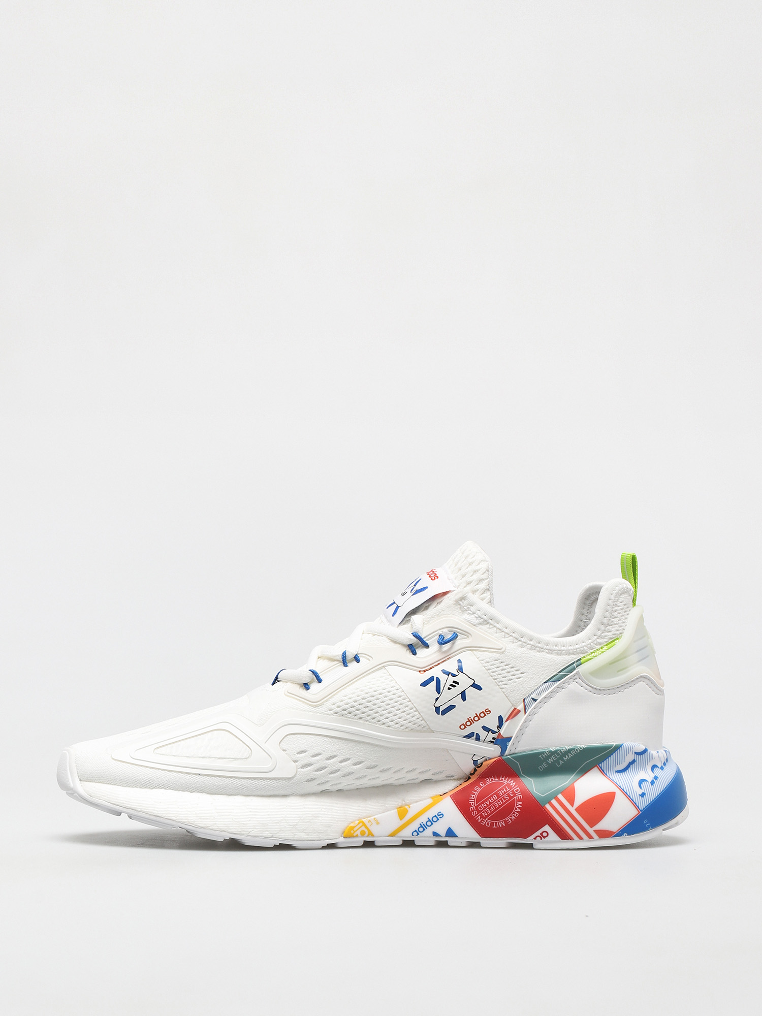 Buty adidas Originals Zx 2K Boost (ftwwht/blue/orange)