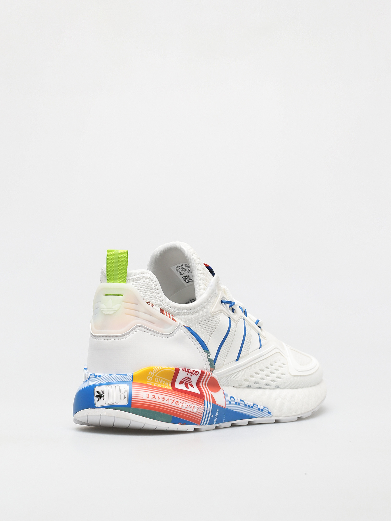 Buty adidas Originals Zx 2K Boost (ftwwht/blue/orange)