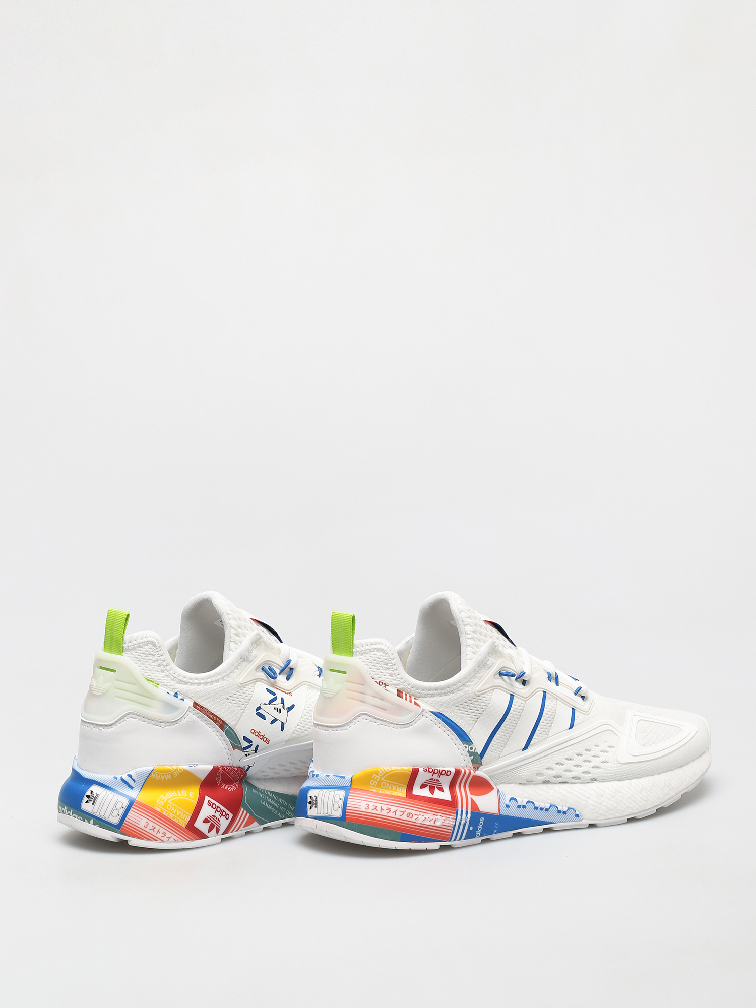 Buty adidas Originals Zx 2K Boost (ftwwht/blue/orange)