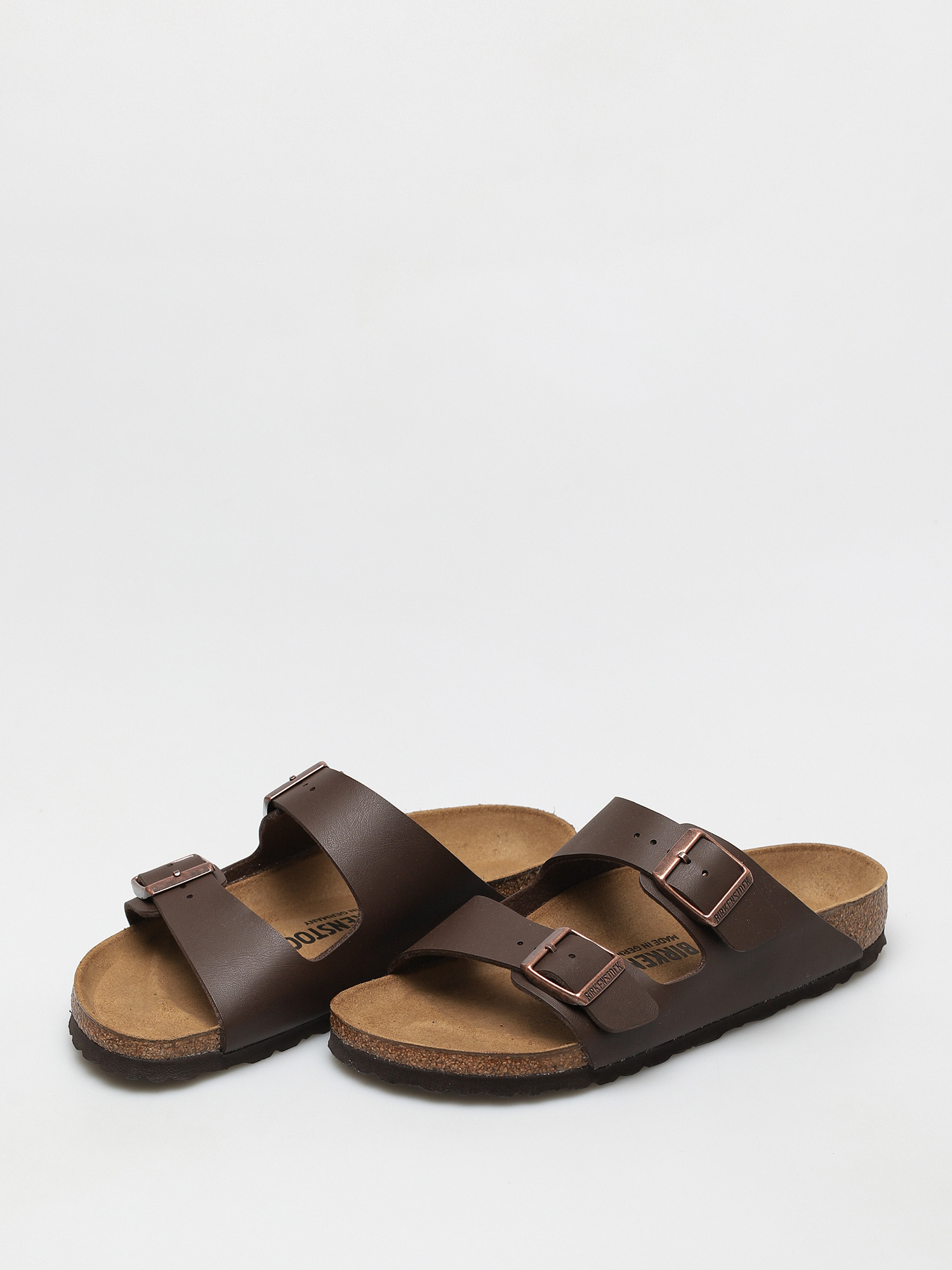Klapki Birkenstock Arizona Narrow Wmn (bf dark brown)
