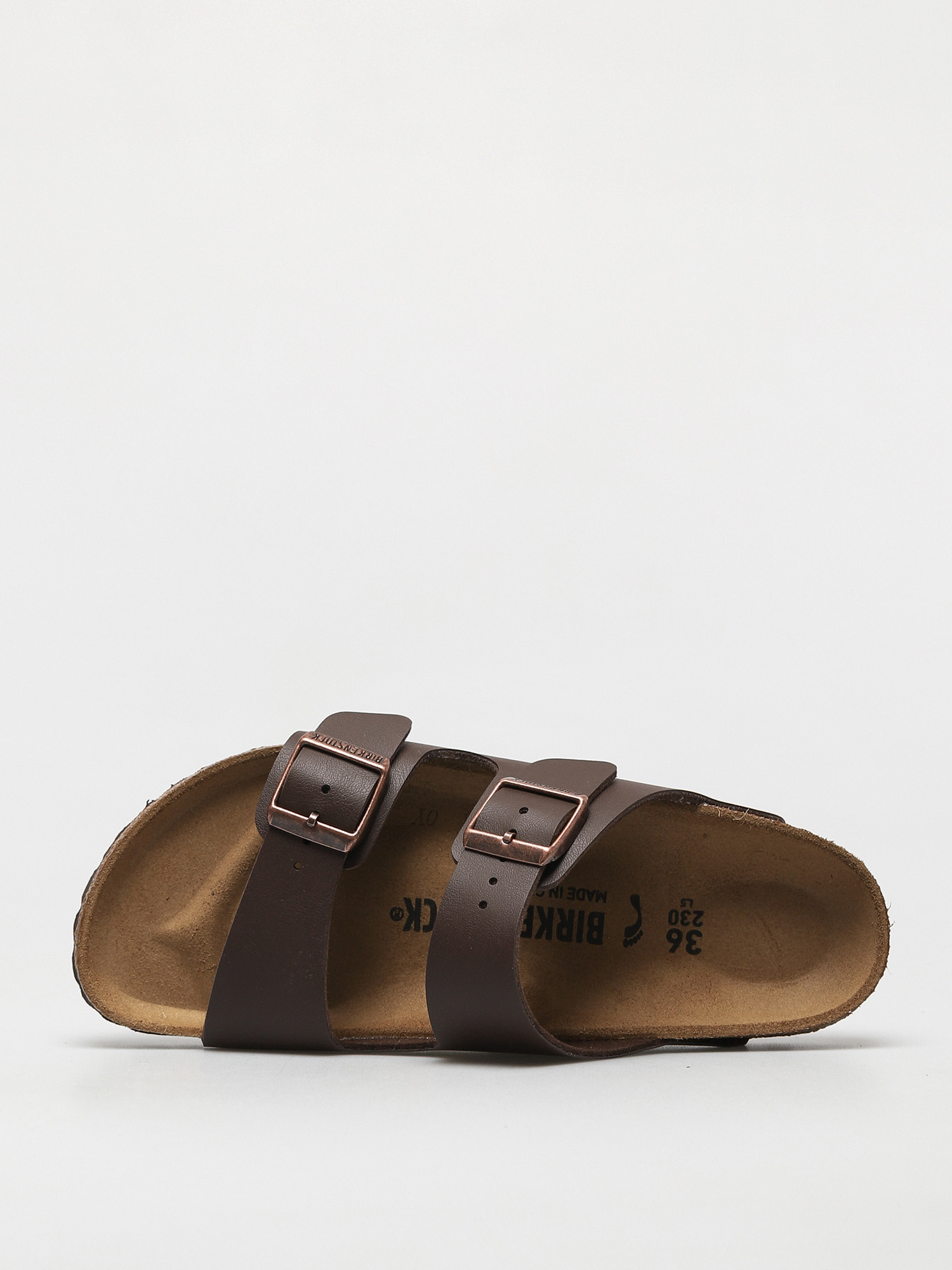 Klapki Birkenstock Arizona Narrow Wmn (bf dark brown)
