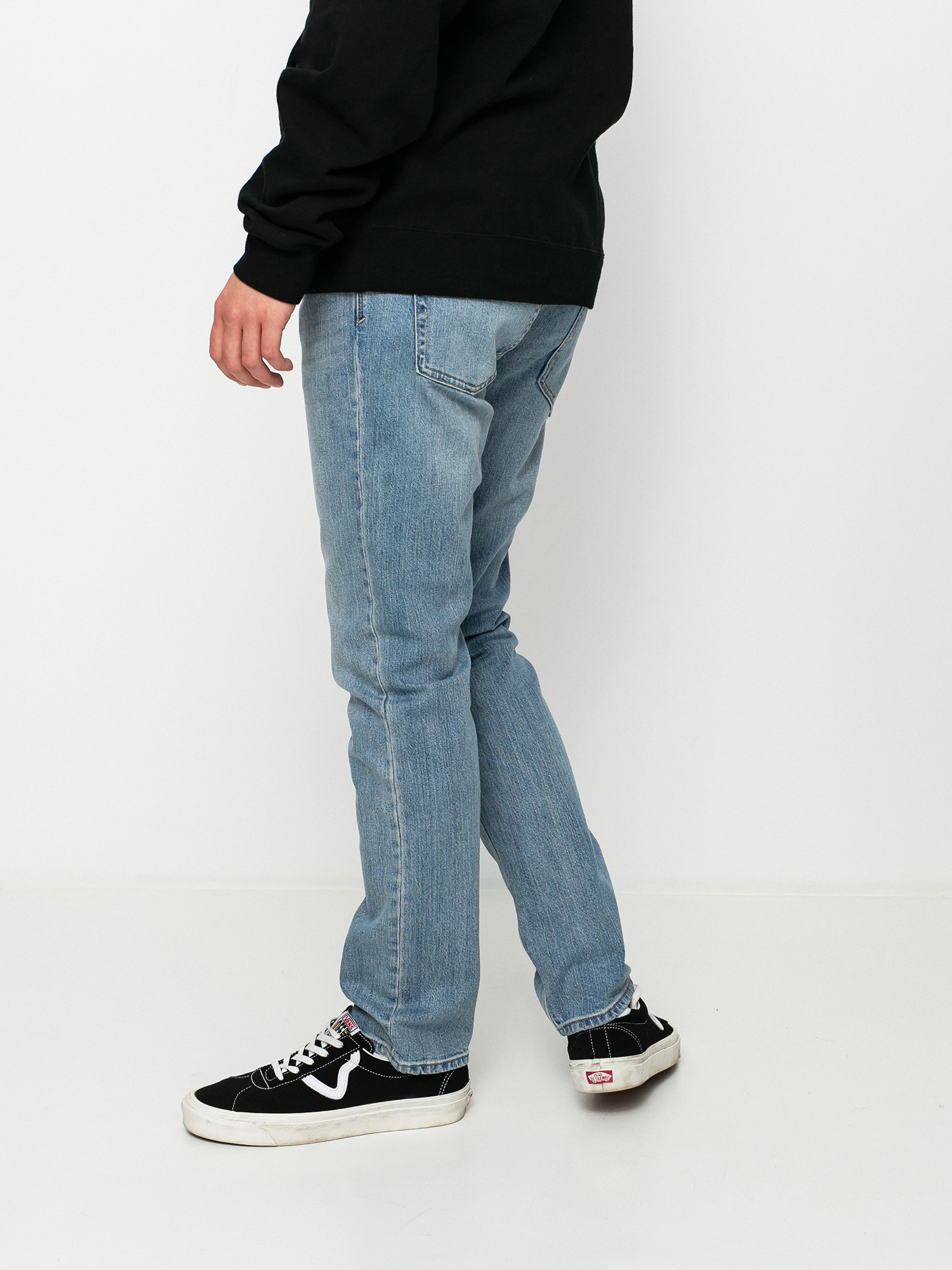 Spodnie Volcom Vorta Denim (vmi-vintage marboled indigo)