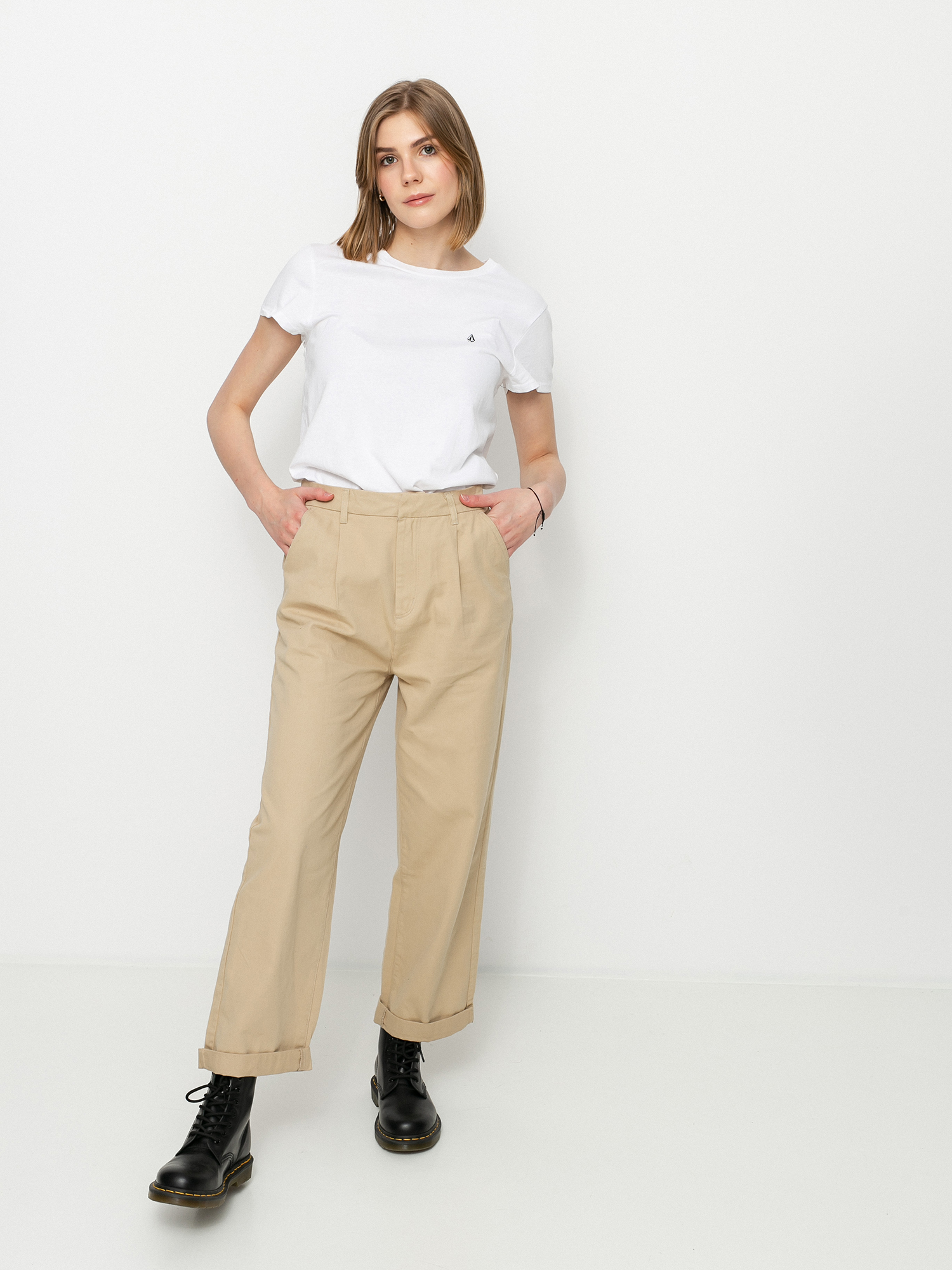 T-shirt Volcom Stone Blanks Wmn (white)